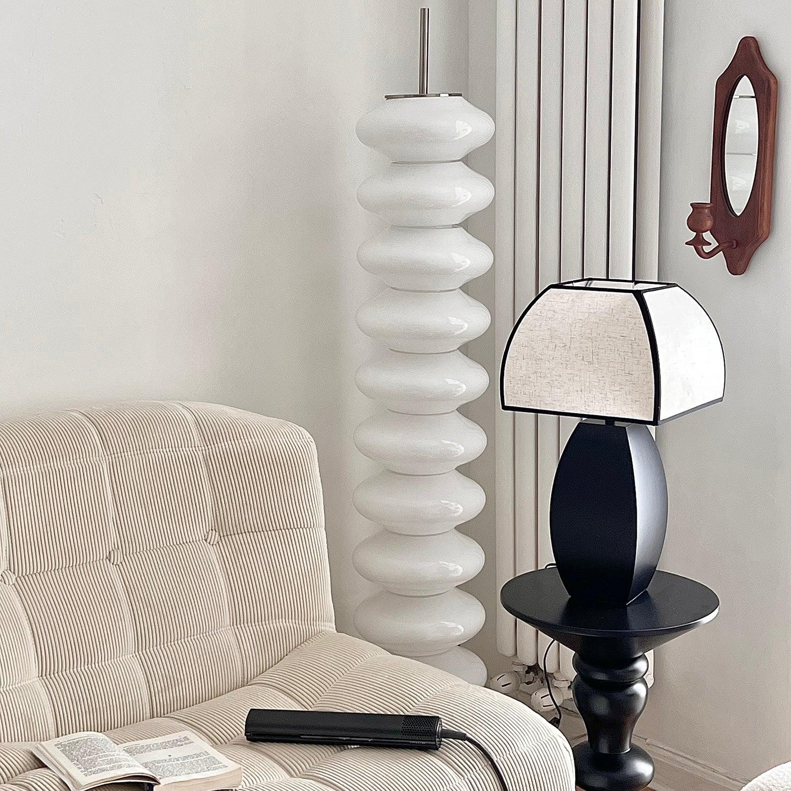 Retro Metal Mushroom Fabric Table Lamp K430