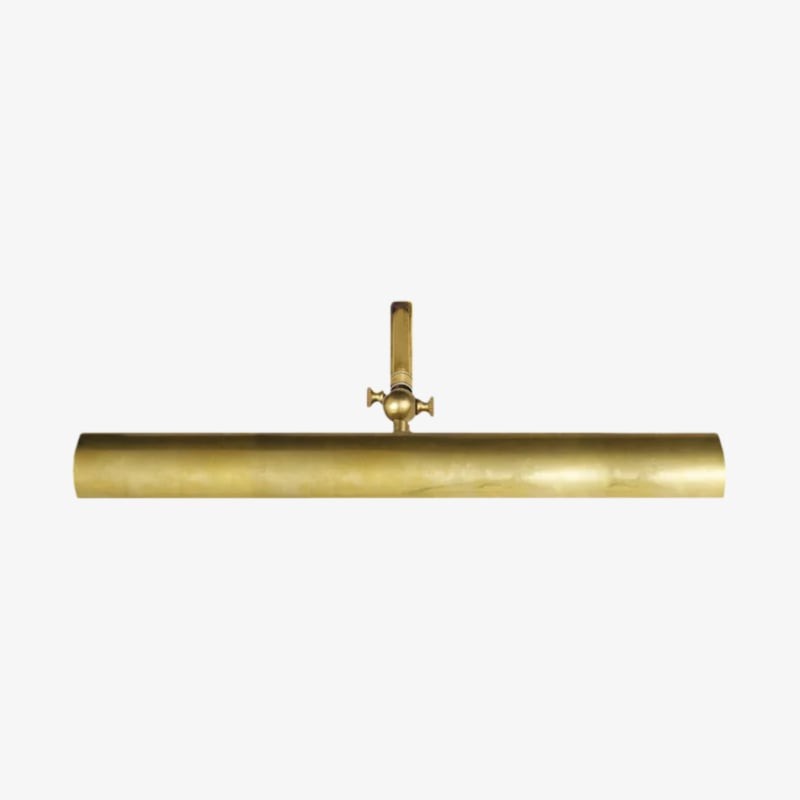 Libris Cylinder Picture Light - Metal Shade Wall Lamp for Living Room or Bedroom K2178