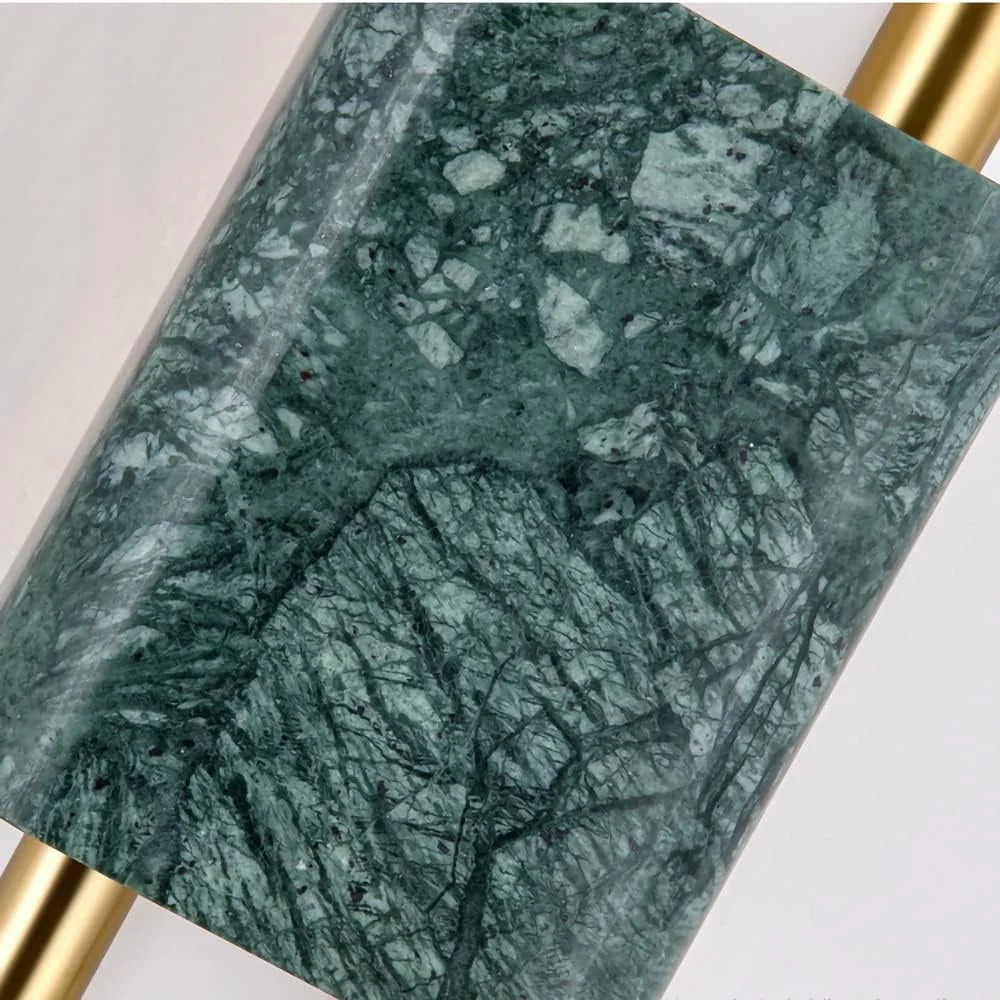 Refined Radiance Marble Accents Wall Light D787
