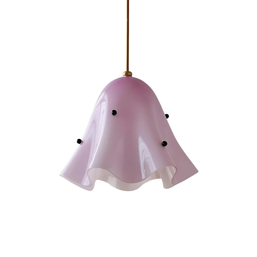 Bellina Vintage Fluted Glass Pendant Light – Mid-century Modern Fazzo  Pendant For Home Decor K897