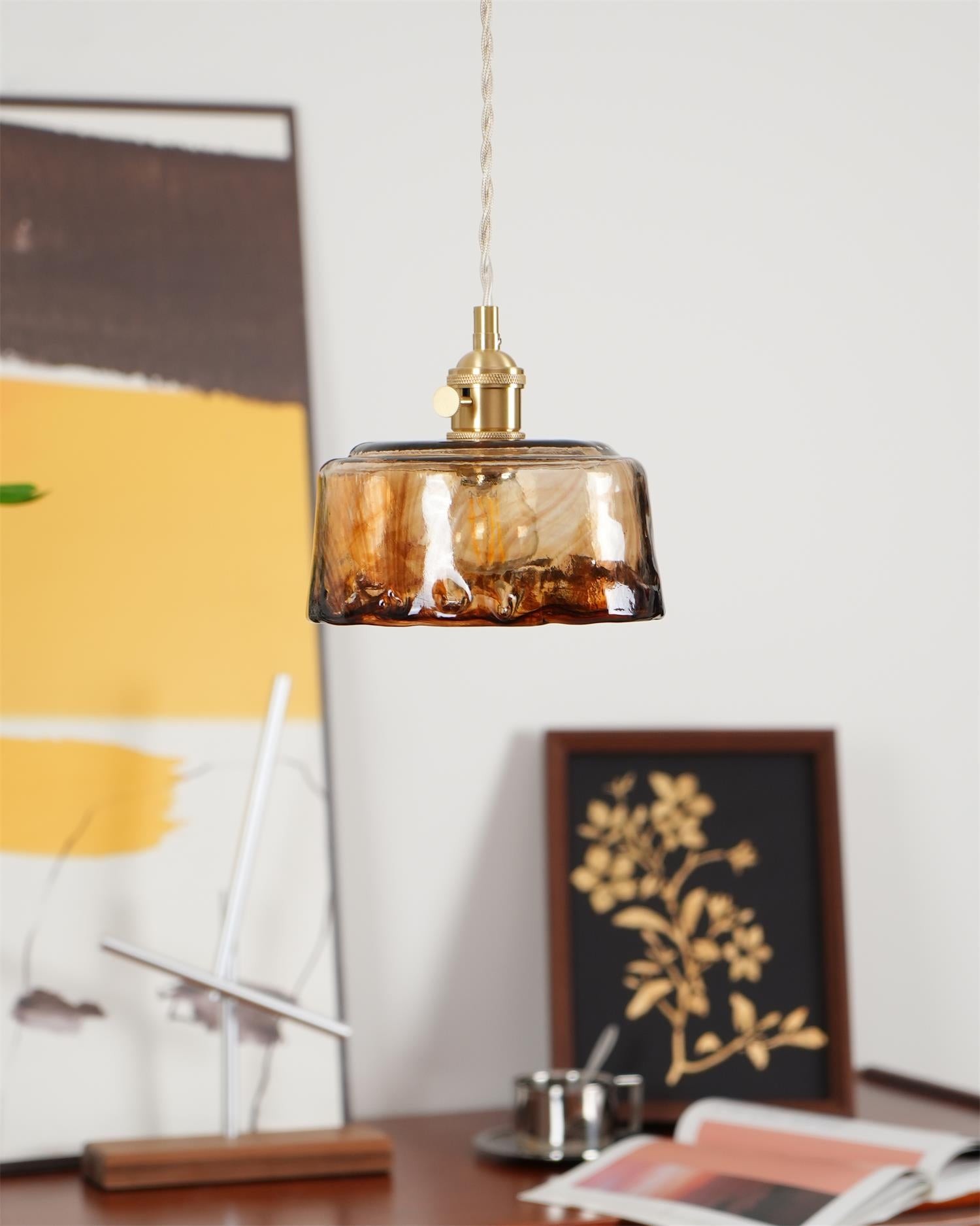 Retro Glass Pendant Lamp K622