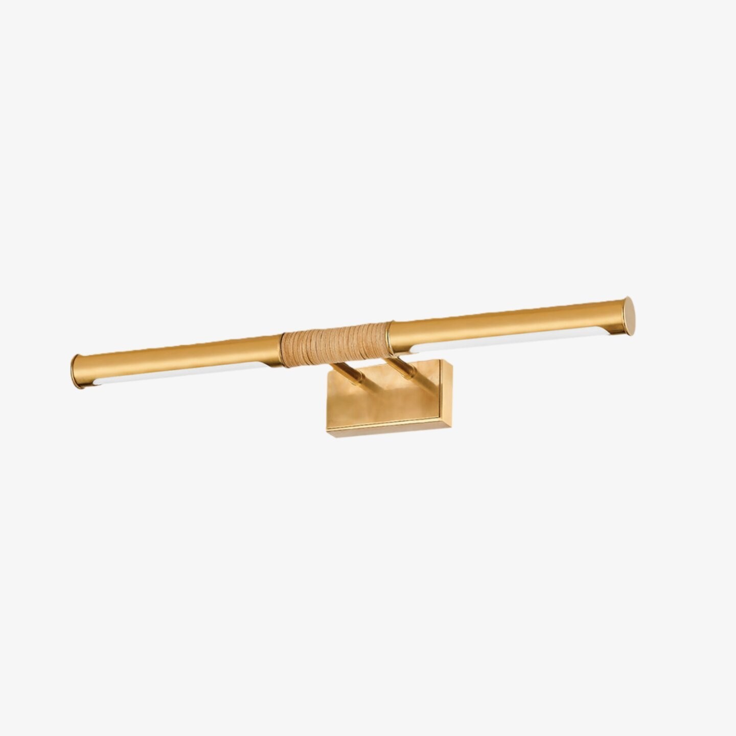 Aurix Picture Light - Slim Wrapped‑Center Bar Design Metal Finish Wall Lamp for Gallery & Hallway K2179