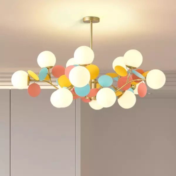 Flower Branch Magic Beans Chandelier