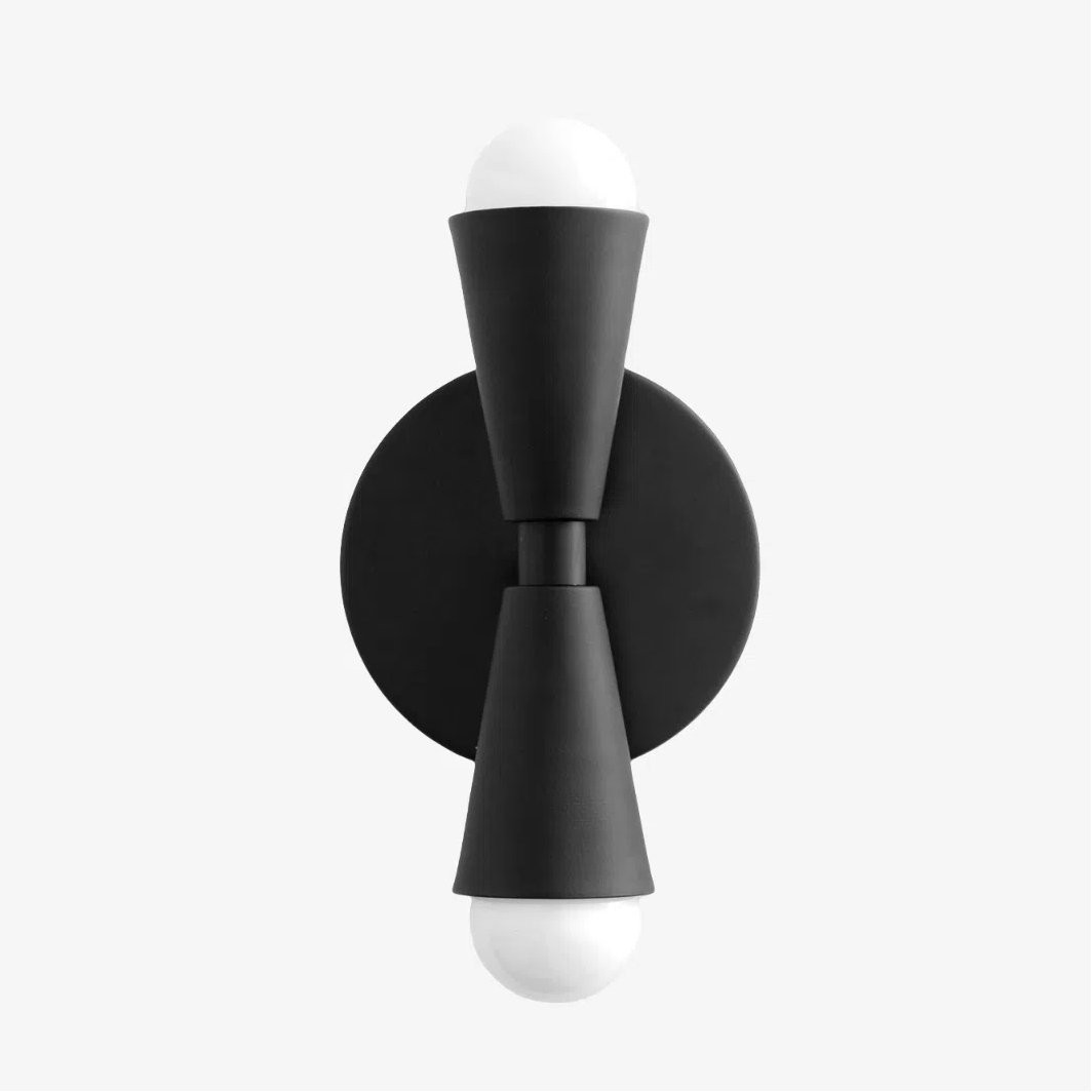 Pyralis Modern Style Metal Cone Wall Sconce - Stylish Lighting for Vanity K1479