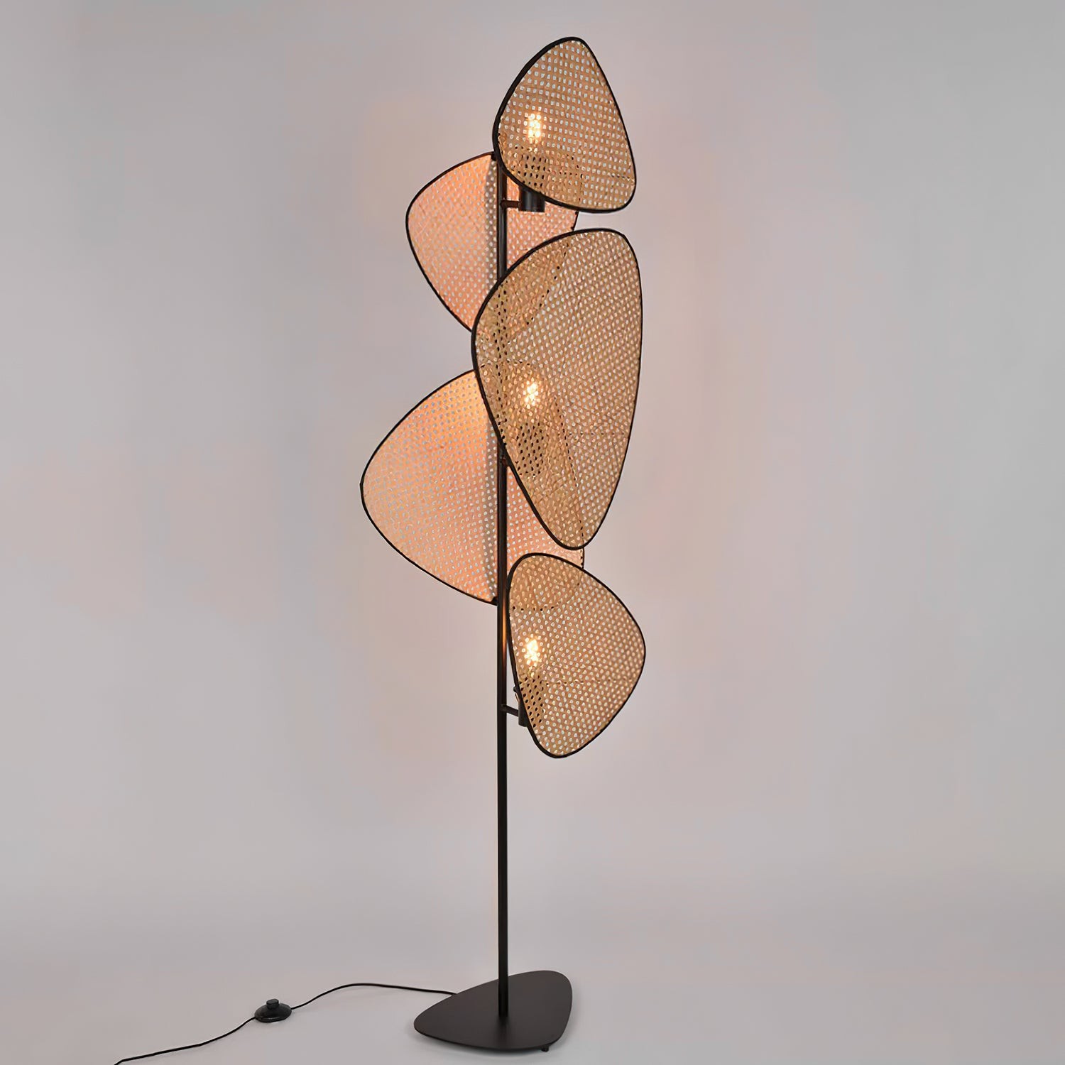 Creative Natural Rattan Floor Lamp K660
