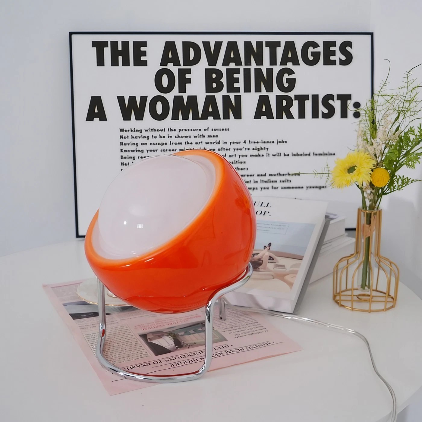 Bauhaus Egg Design Decorative Table Lamp K81