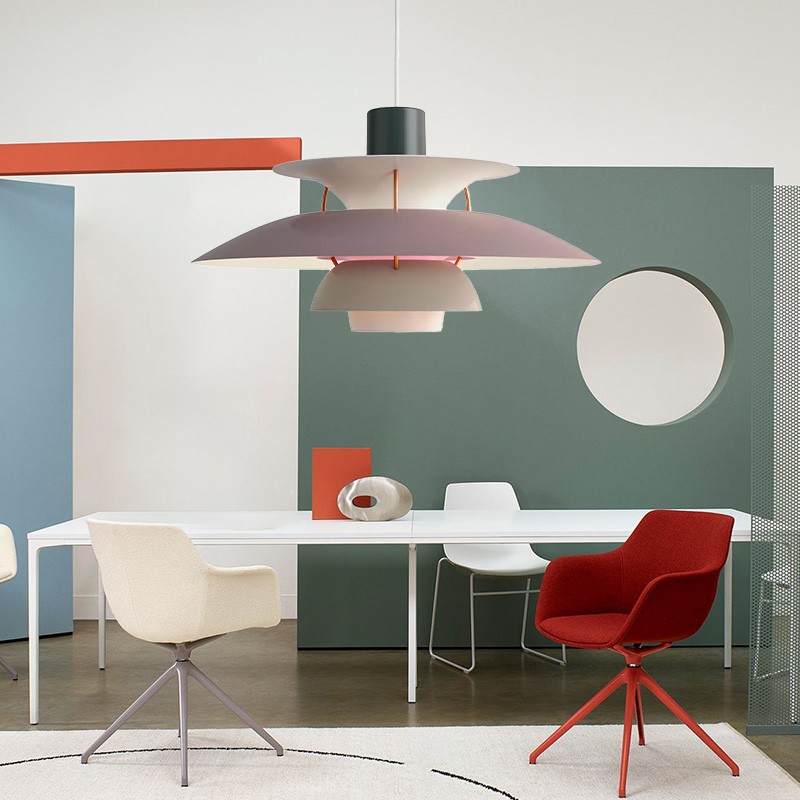Scandinavian Multilayer Metal Pendant Light K84