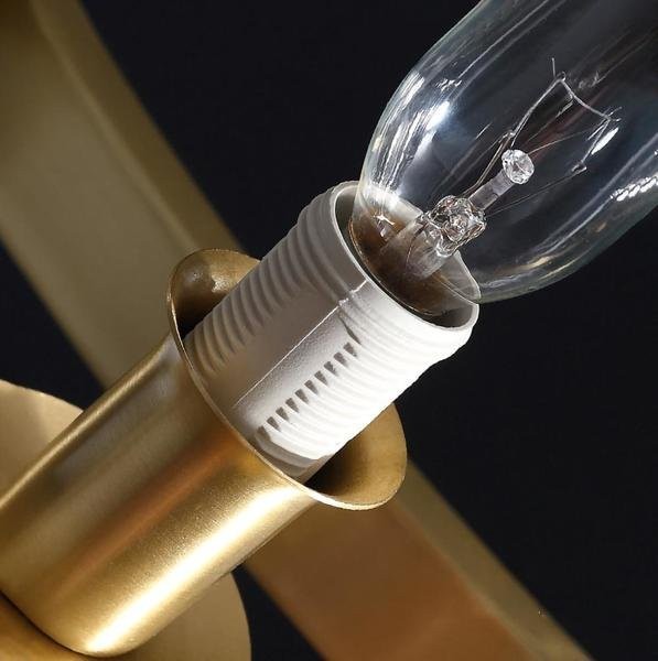 Brass/ Pure Crystal Chandelier