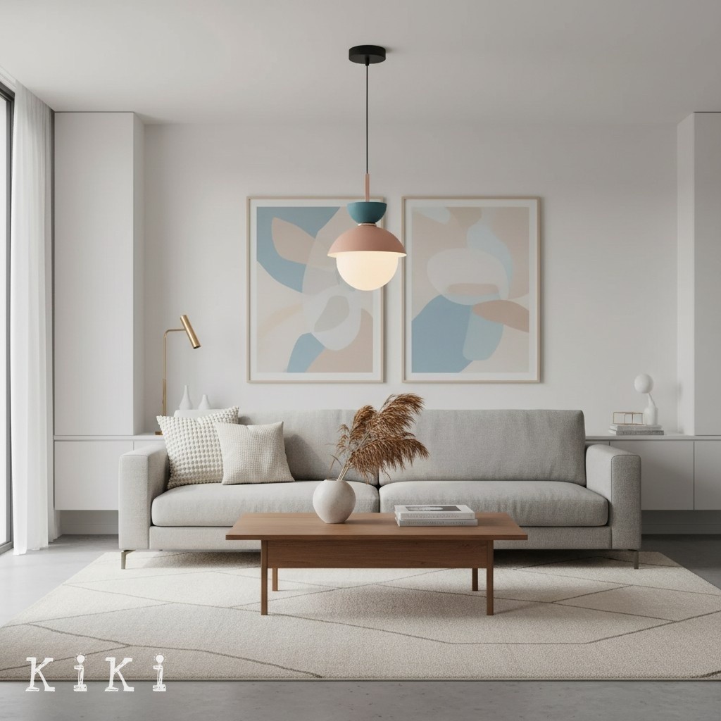 Frovela Nordic Style Pendant Light - Cozy Ambient Lighting for Home Interior K2144