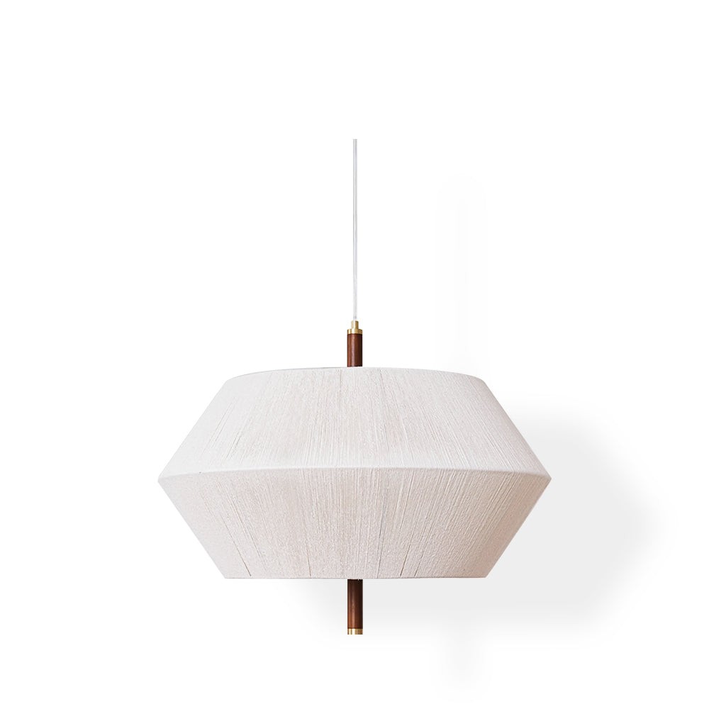 Japanese Wabi-Sabi Style Woven Fabric Pendant Lamp K709