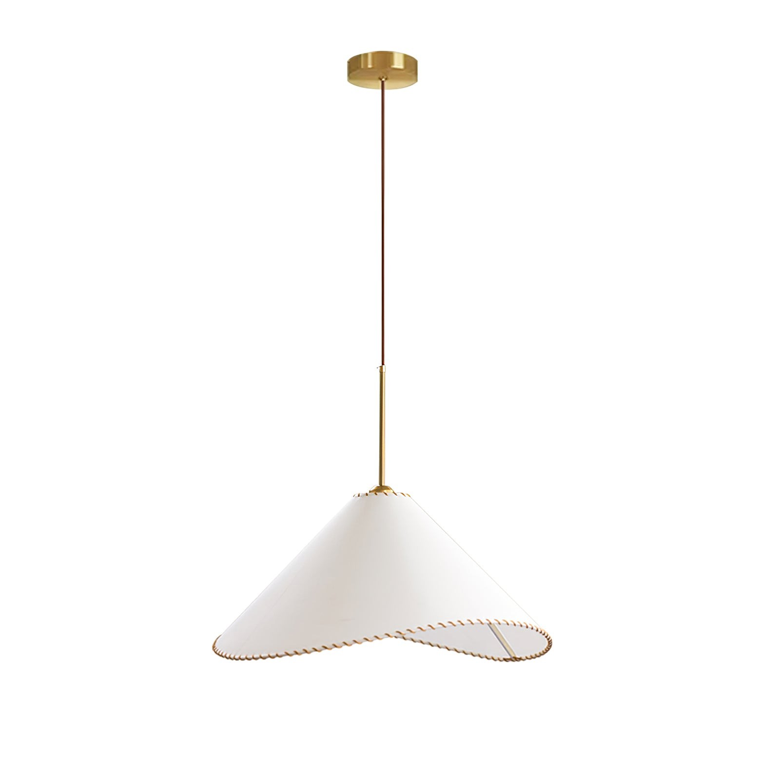 Twisted Shade Fabric Pendant Lamp K733