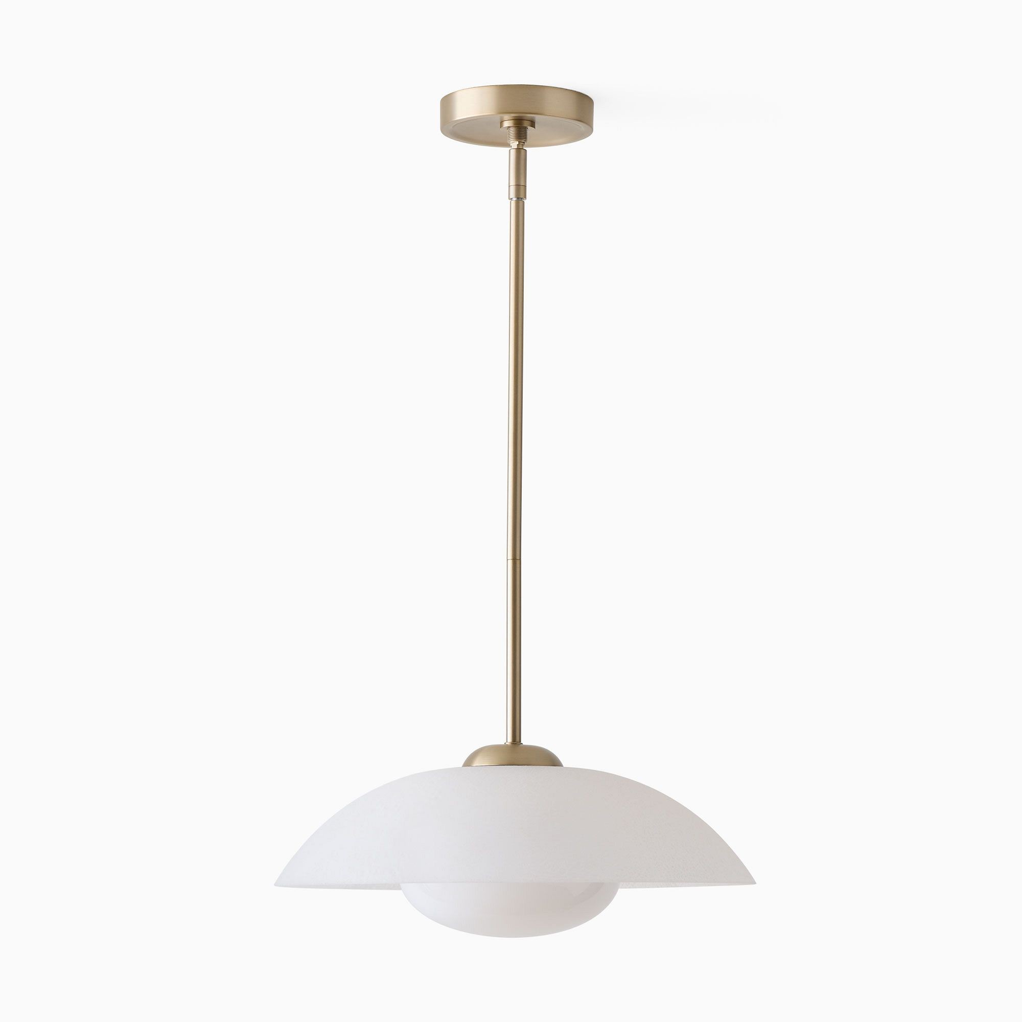 Elorina Pendant Light - Perforated Metal Shade, Champagne Bronze K1170