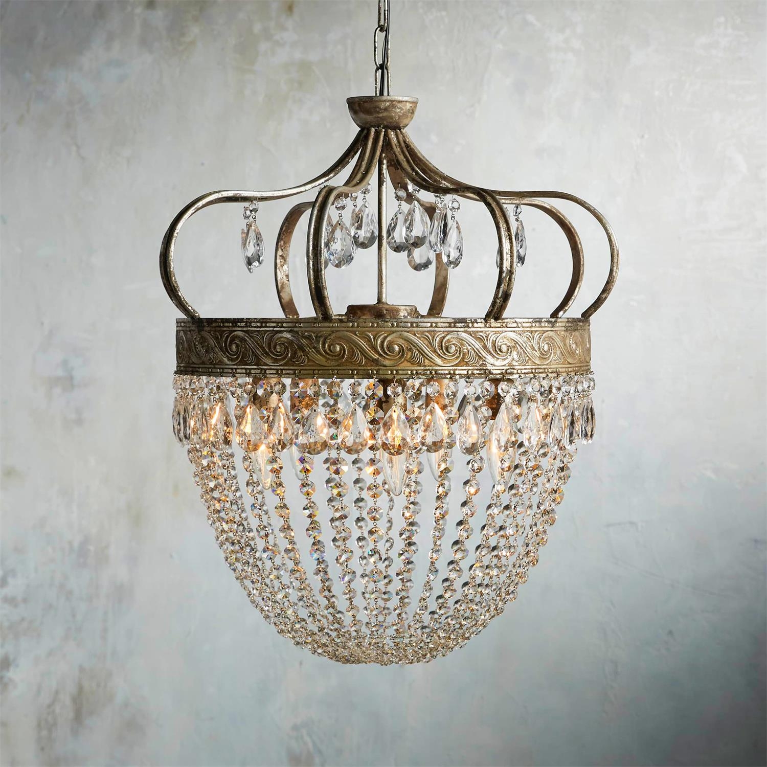 Abella Tear Drop Chandelier D517