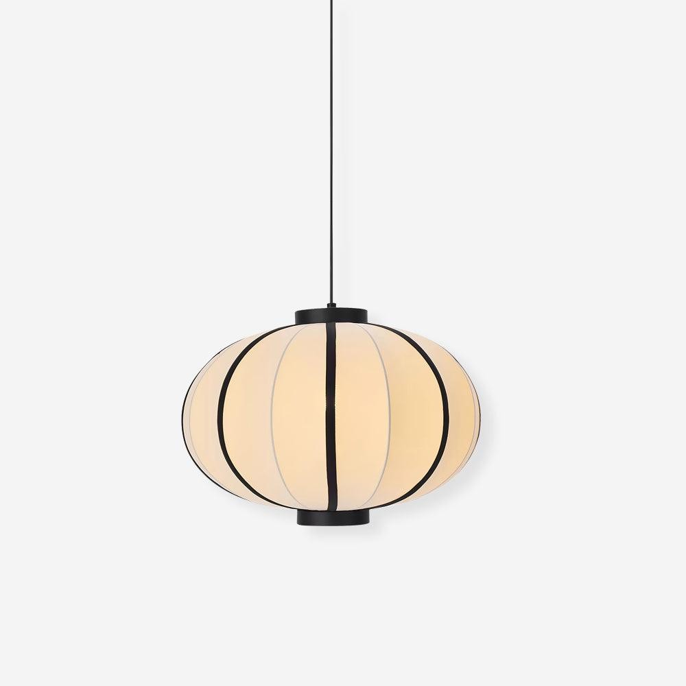 Minimalist Black and White Lantern Pendant Lamp K593
