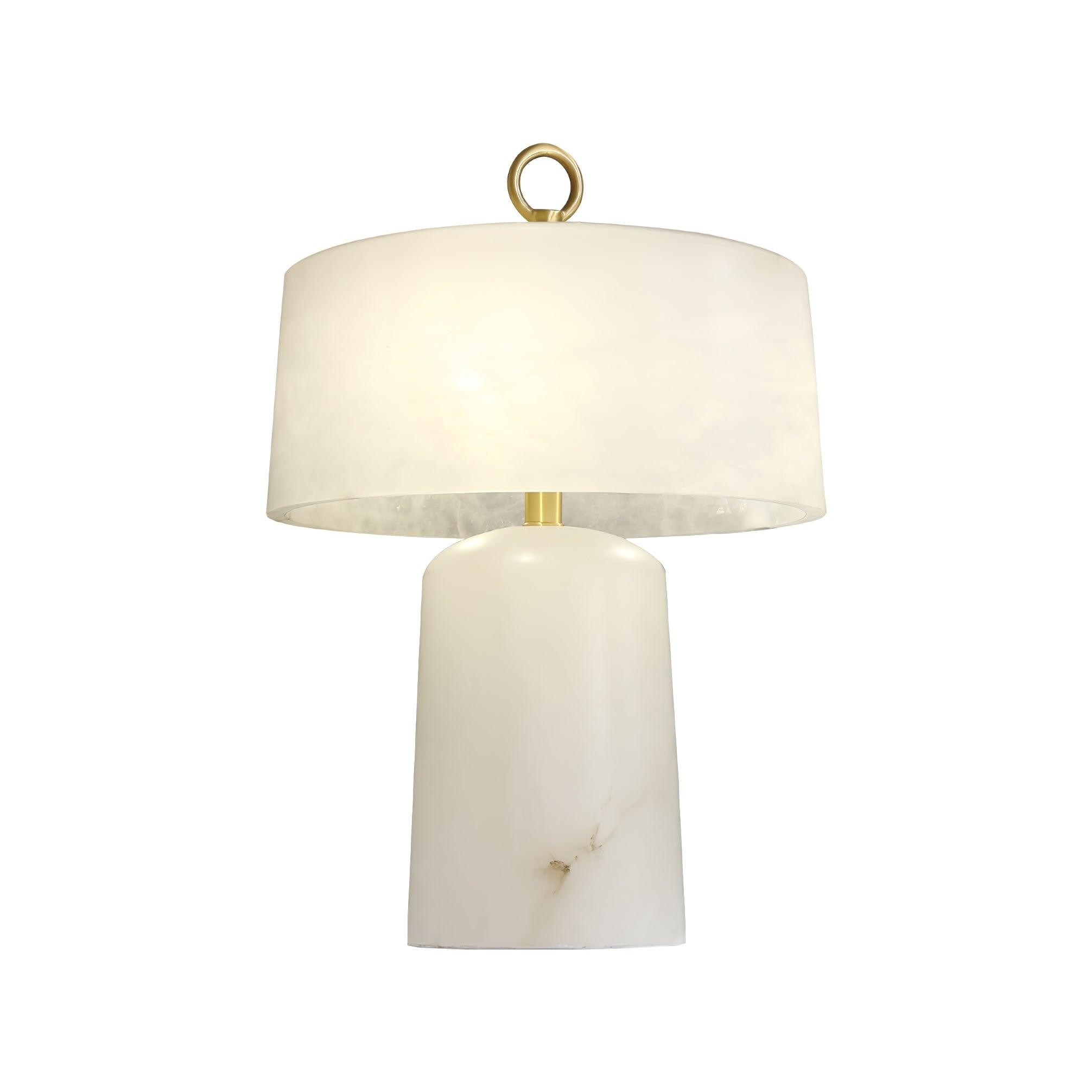 Light Luxury Style Marble Stone Table Lamp K236