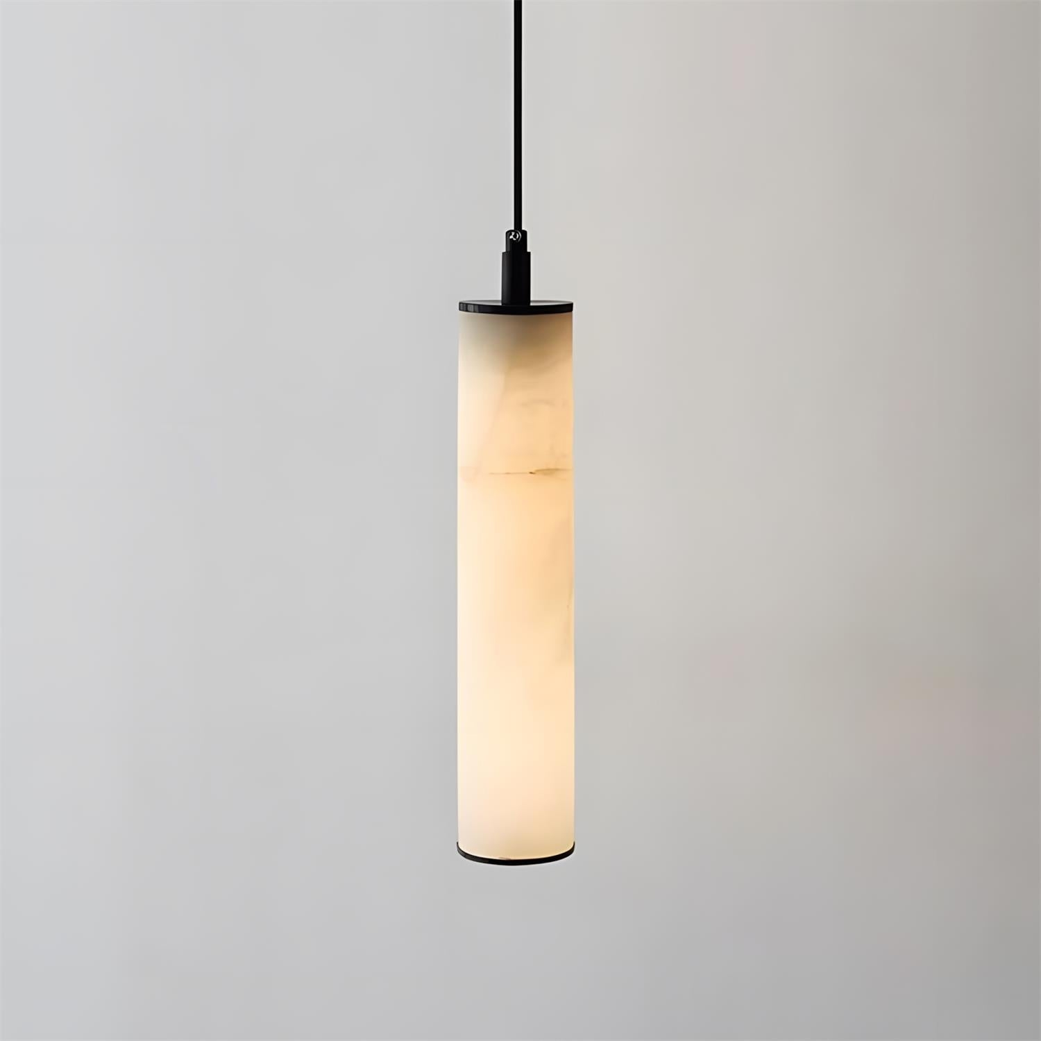 Calder Alabaster Tube Pendant Lamp D347