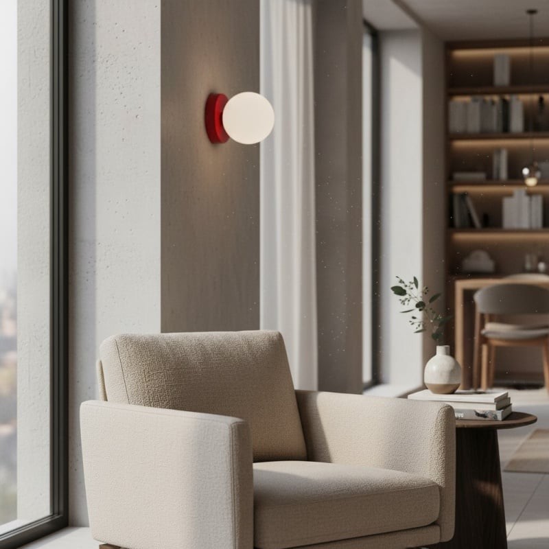 Nuevola Soft Sculptural Wall Light - Minimal Decorative for Living Room Bedroom K2105