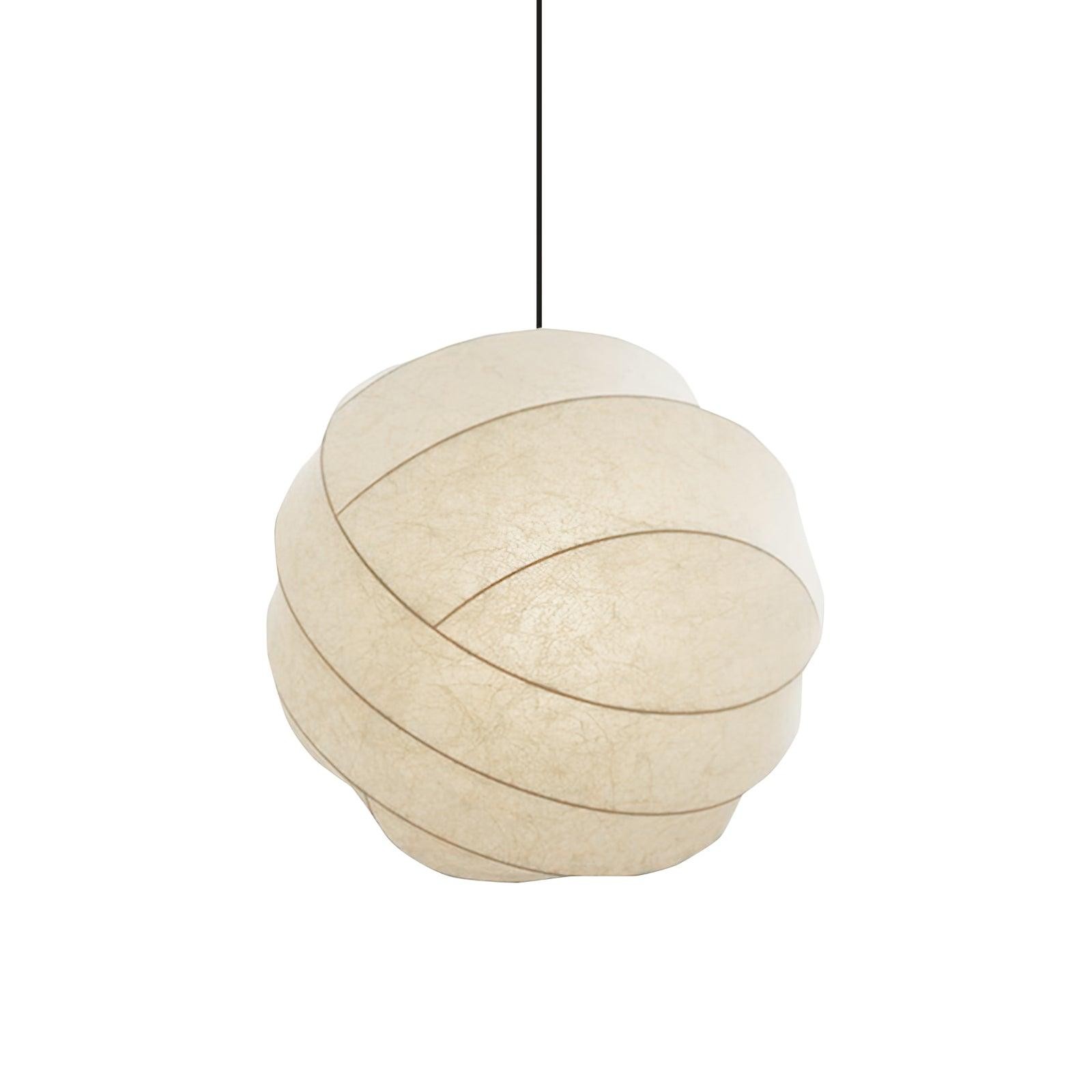 Wabi-Sabi Style Fiber Cocoon Pendant Lamp K732