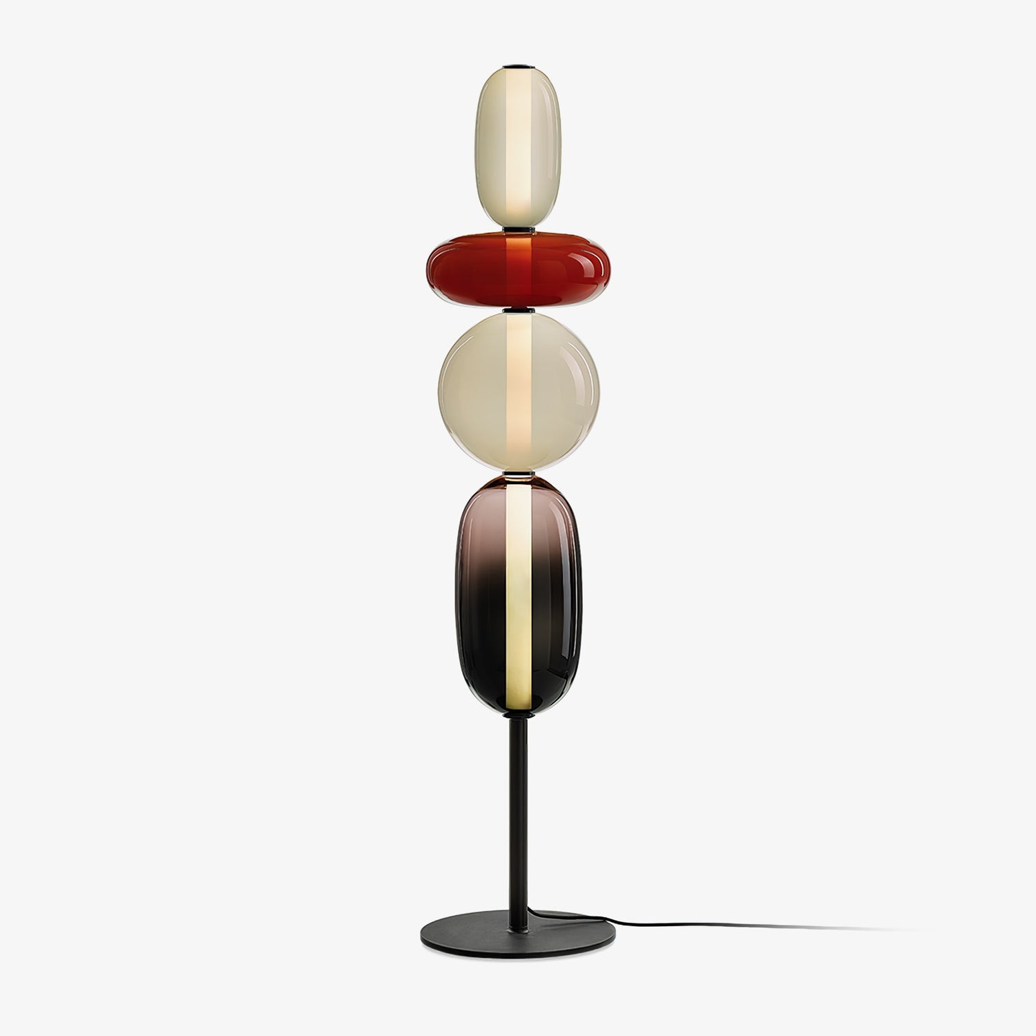 Nordic Creative Minimalist Luxury Glass Floor Light For Living Room K290