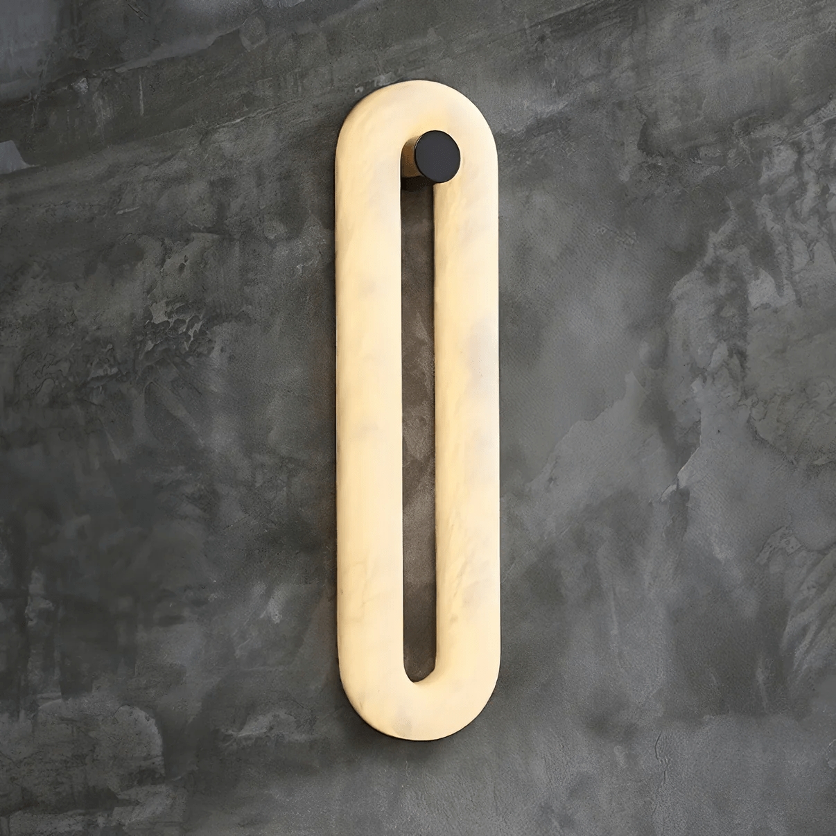 Alabaster Loop Wall Light D394