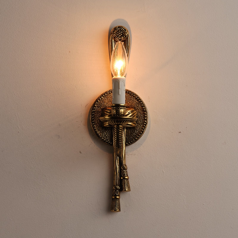 Cast Brass Sconce D584