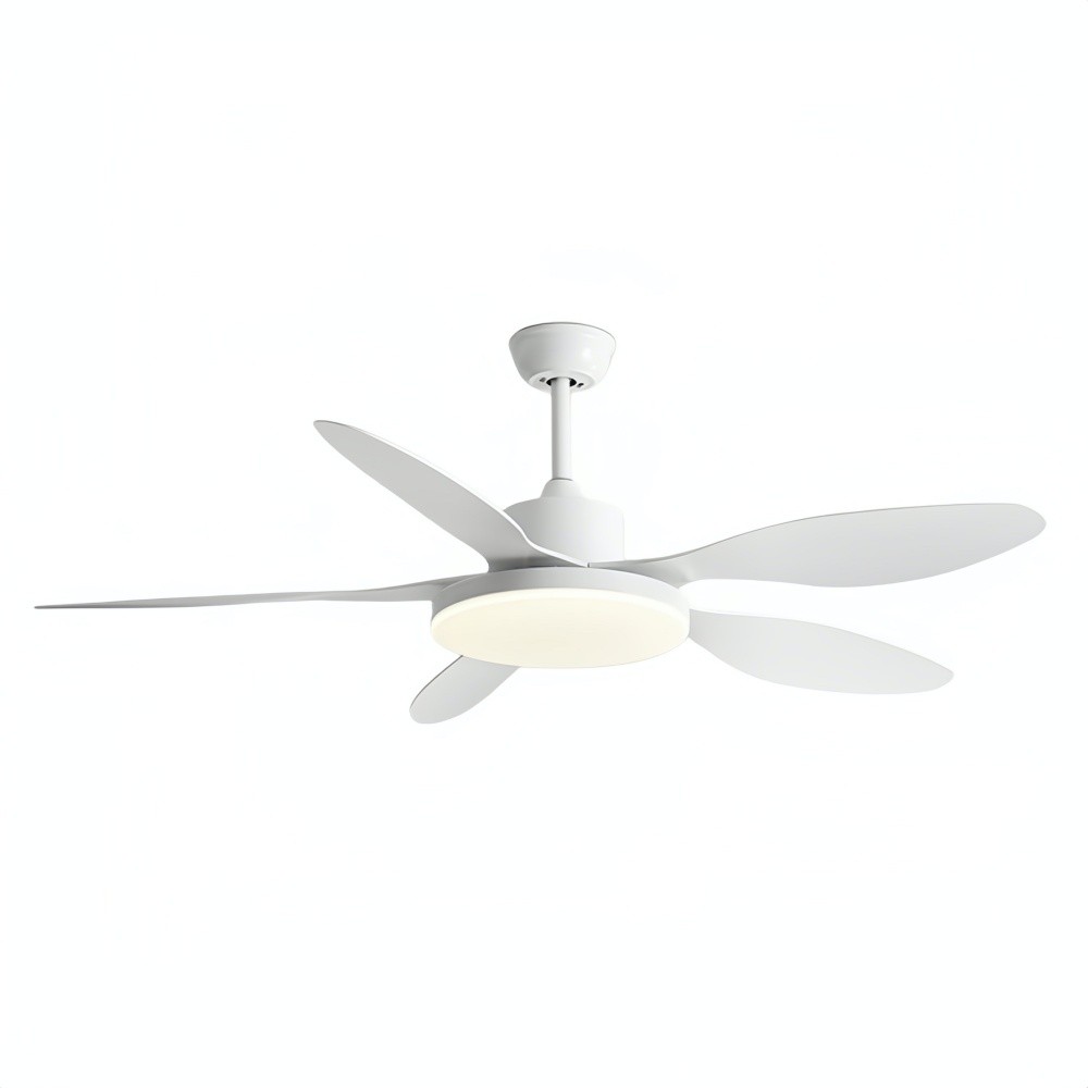 Scandinavian Led 5 Blade Ceiling Fan Light K1116