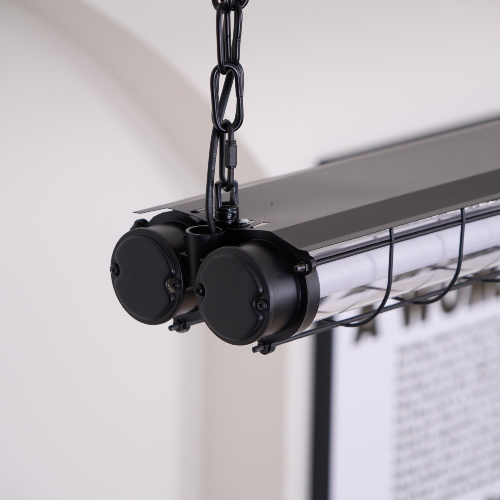 Industrial Linear Cage Chandelier K903