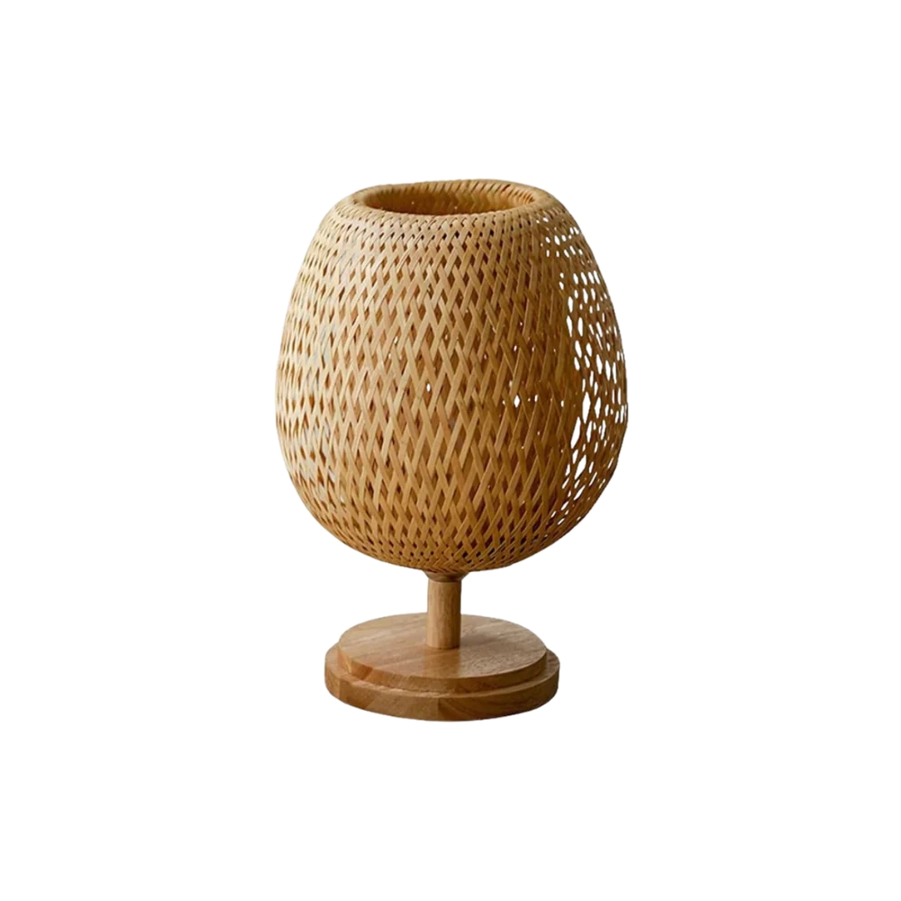 Handcrafted Sustainable Bamboo Table Lamp D847
