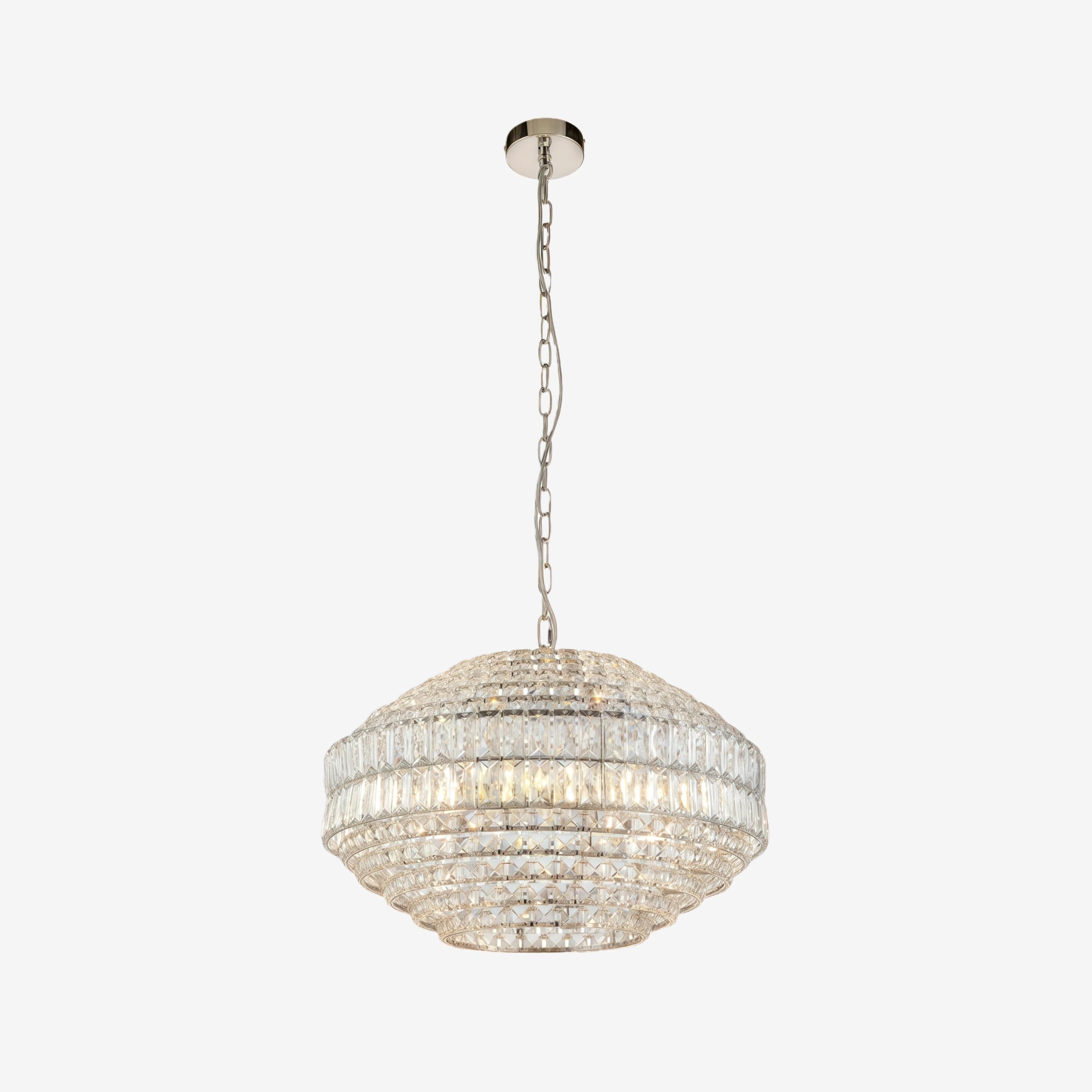 Virelis Style Luxe Crystal Pendant Light - Ambient Lighting for Kitchens & Hospitality Spaces K1917
