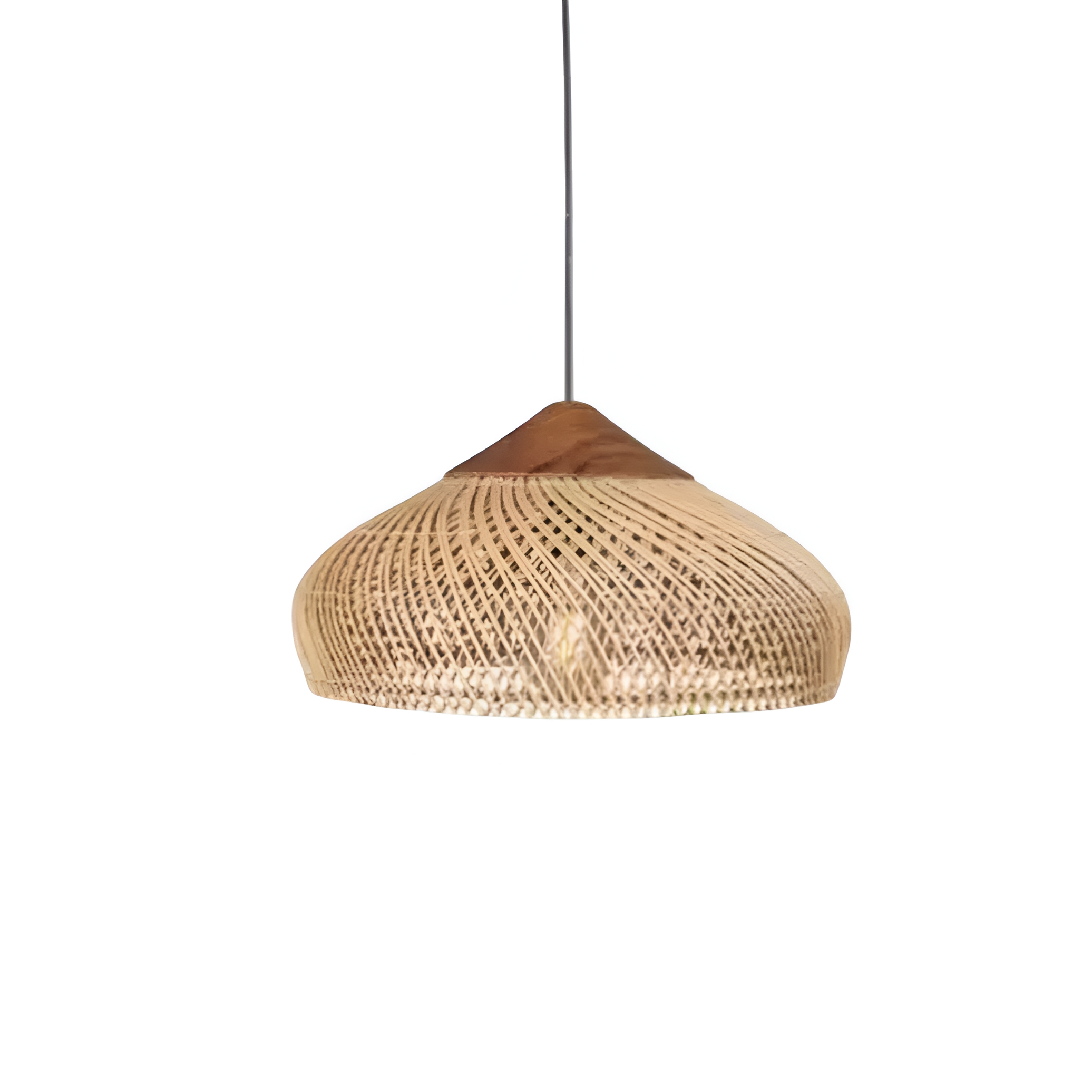 Retro Bohemian Rattan Pendant Light D836