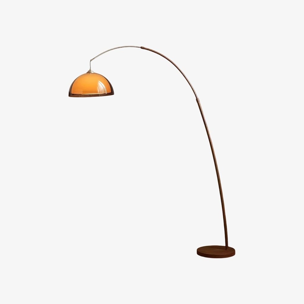 Afterglow Mid-Century Modern Floor Lamp - Ambient Light for Bedroom Settings K2156