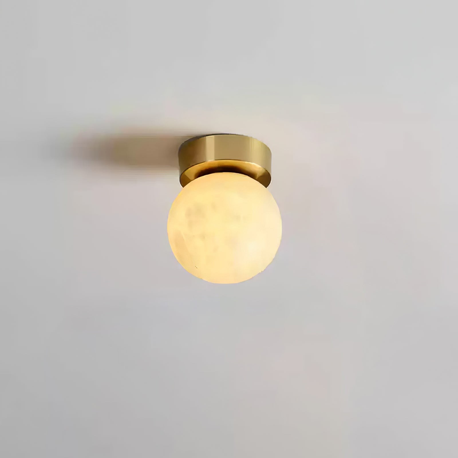 Moon Alabaster Ceiling Lamp K528