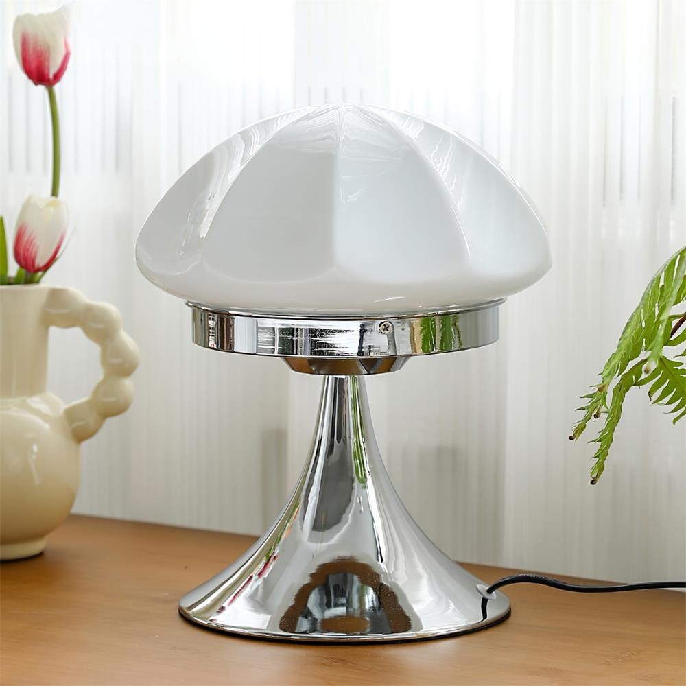 Bauhaus Glass Table Lamp For Bedroom K344