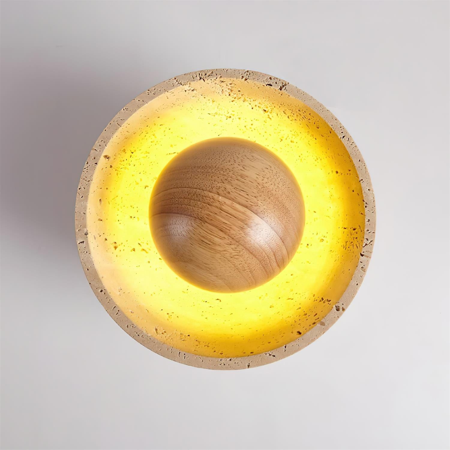 Japanese Wooden Inverted Ceiling Light K721