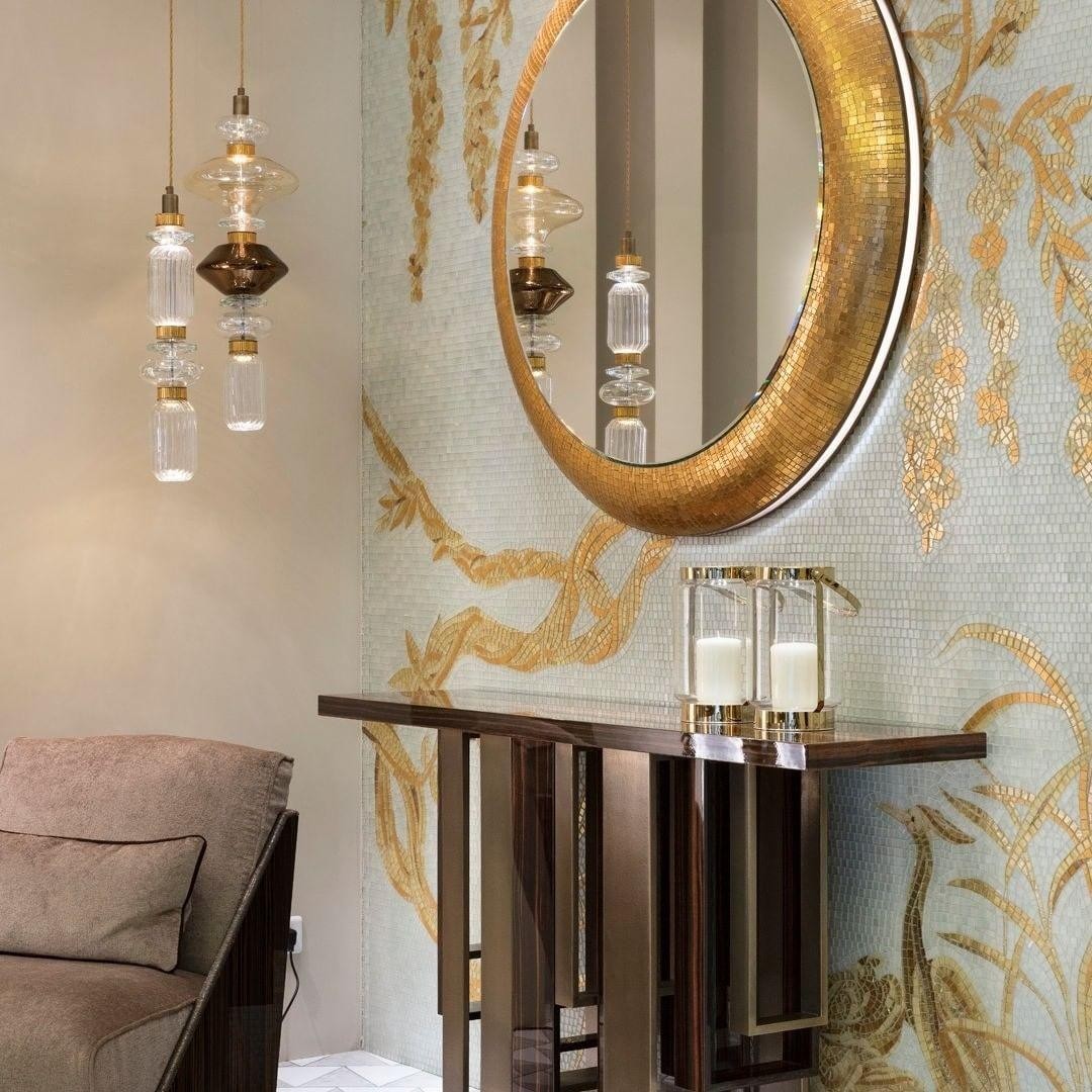 Modern Elegant Ballet Glass Pendant Light K904