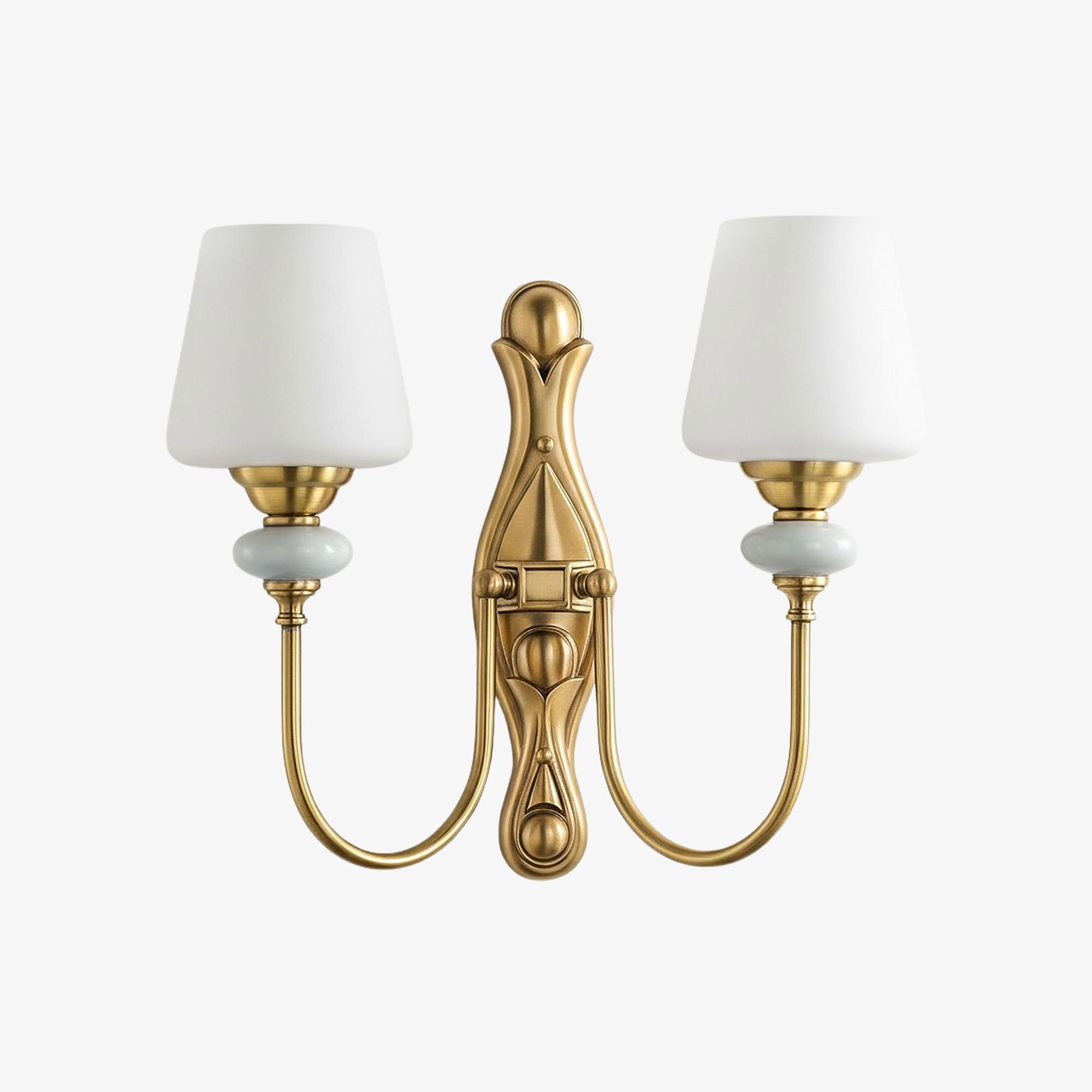 Rowanea Retro Fabric Wall Lamp - Elegant Fixture for Bedroom and Hallway K2214