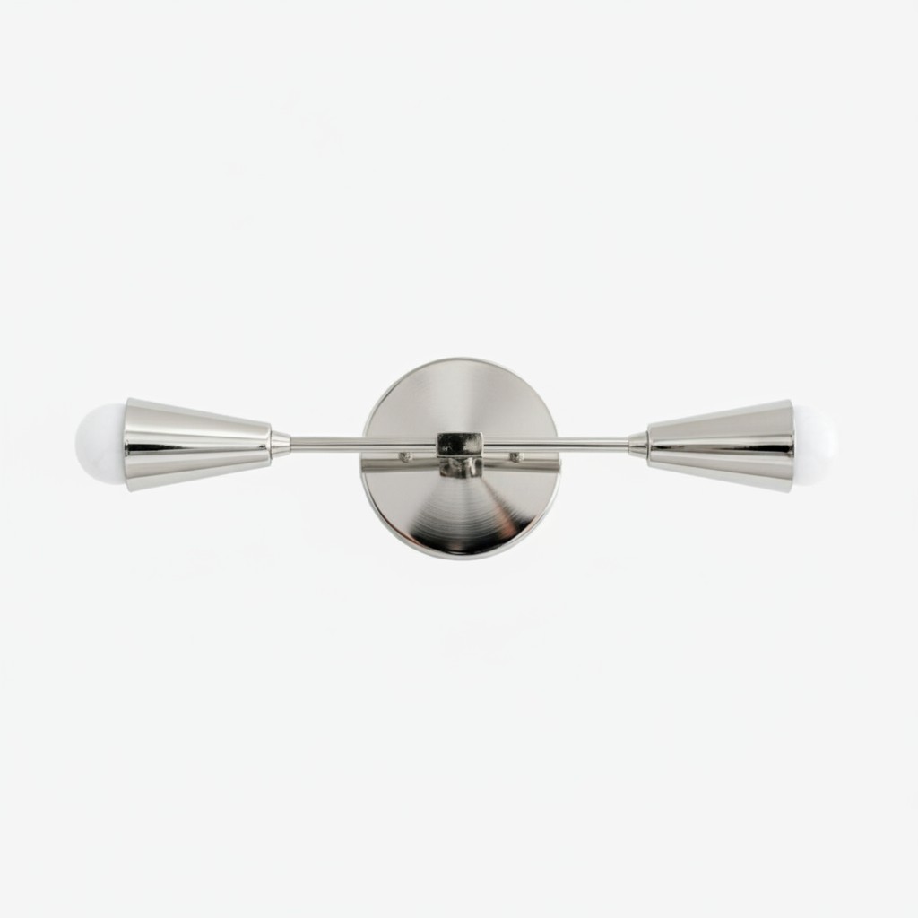 Mobilux Line Minimalist Vanity Light Fixture - Mid Century Bathroom Sconce K1435
