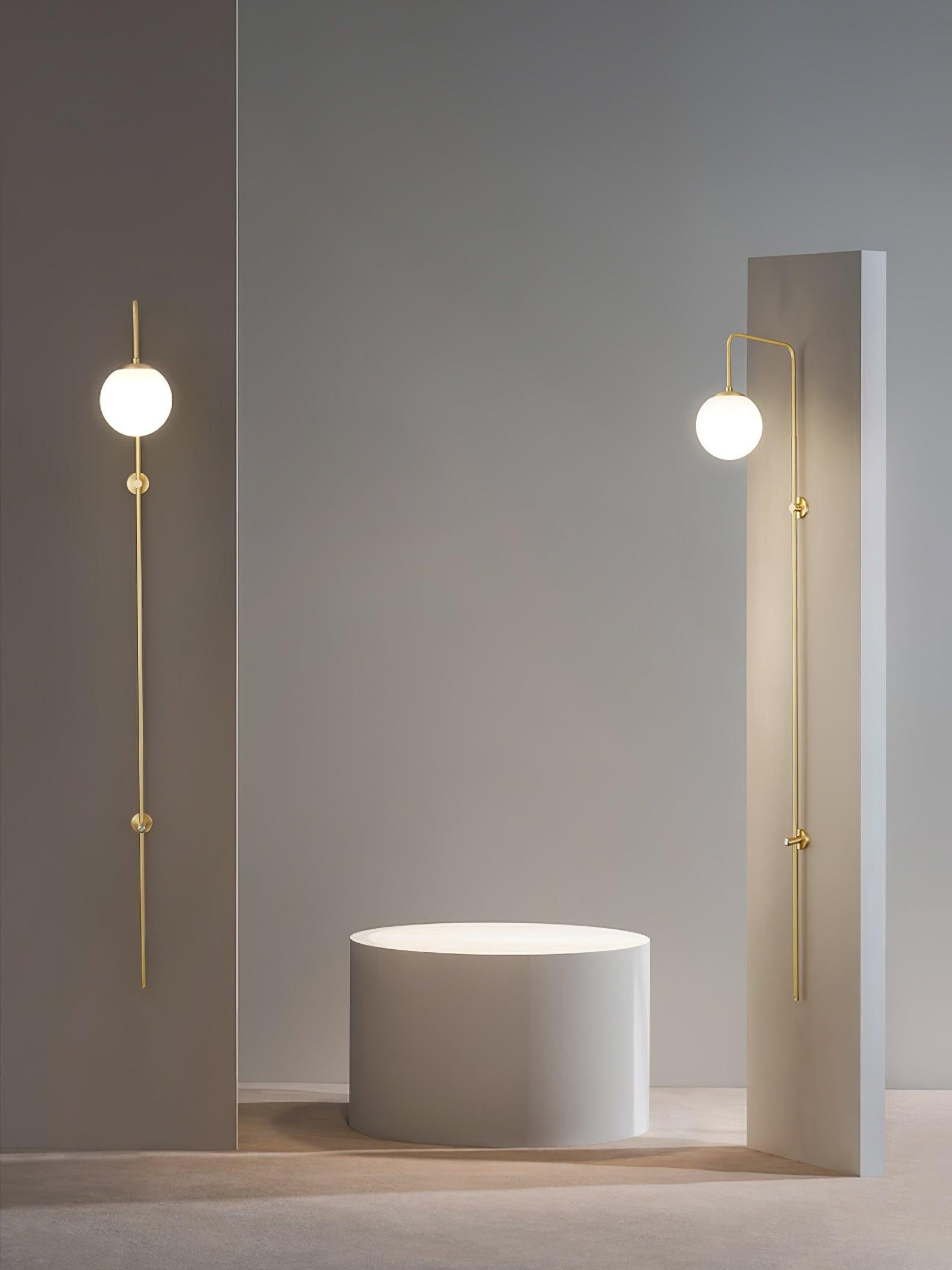 Globe Brass Wall Sconce K410