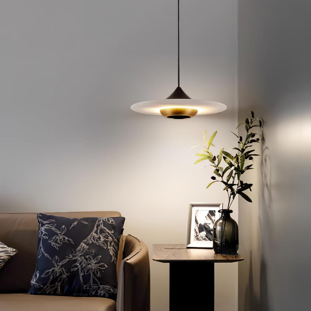 Flying Saucer Marble Pendant Lamp K391