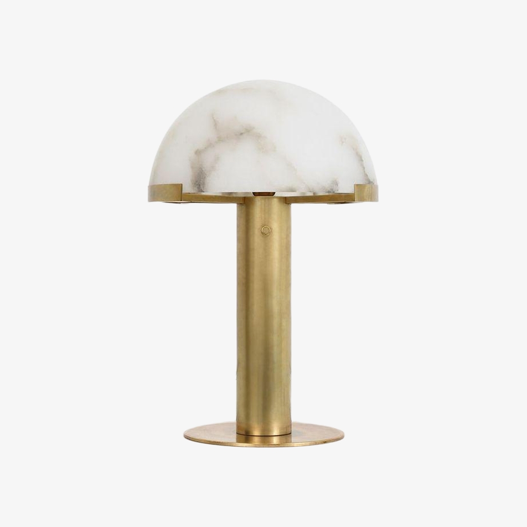 Virelith Modern Contemporary Table Lamp - Elegant Metal Base Desk Lamp for Bedroom and Lounge K2391