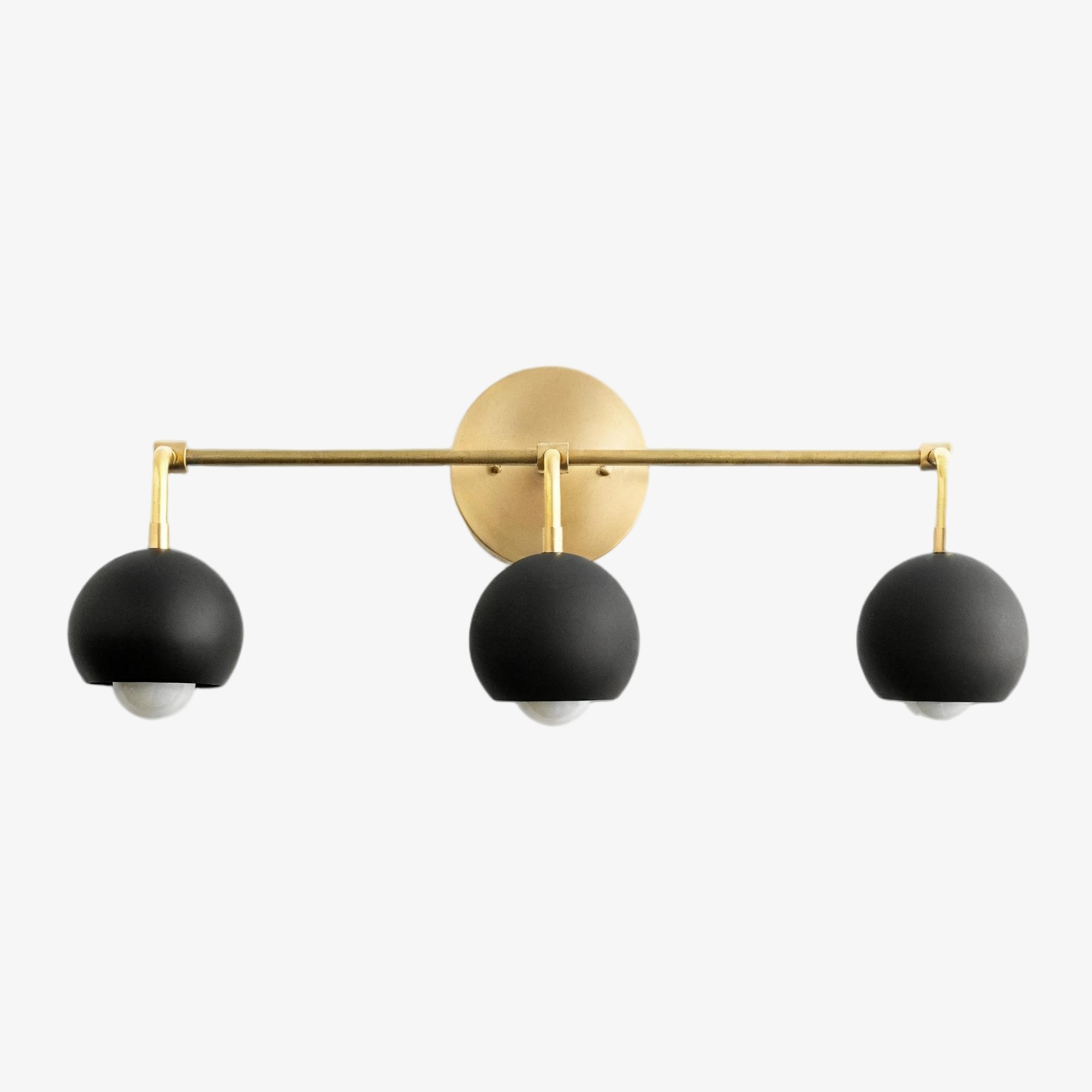 Metio Dome Decorative Vanity Light - Classic Orb Shade Bathroom Wall Lamp K1451