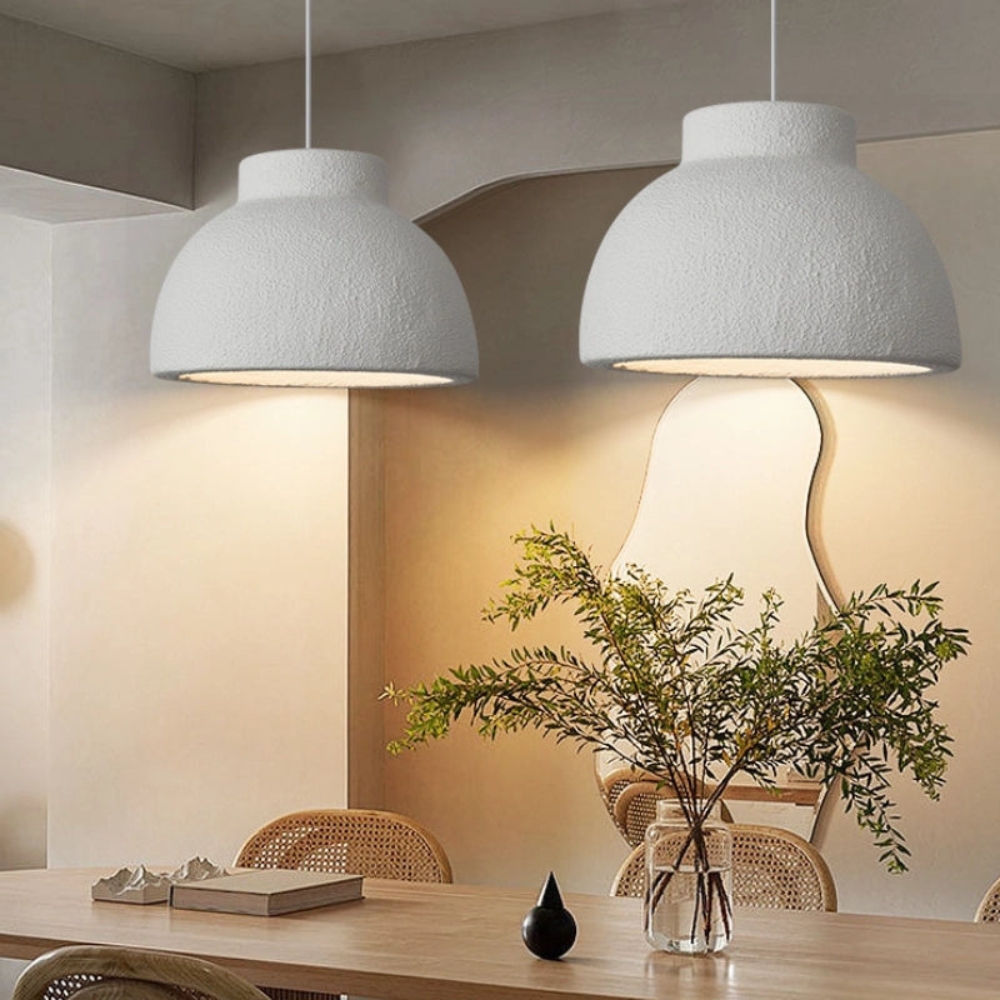 Nordic Bowl Minimalist Polystyrene Pendant Light D829