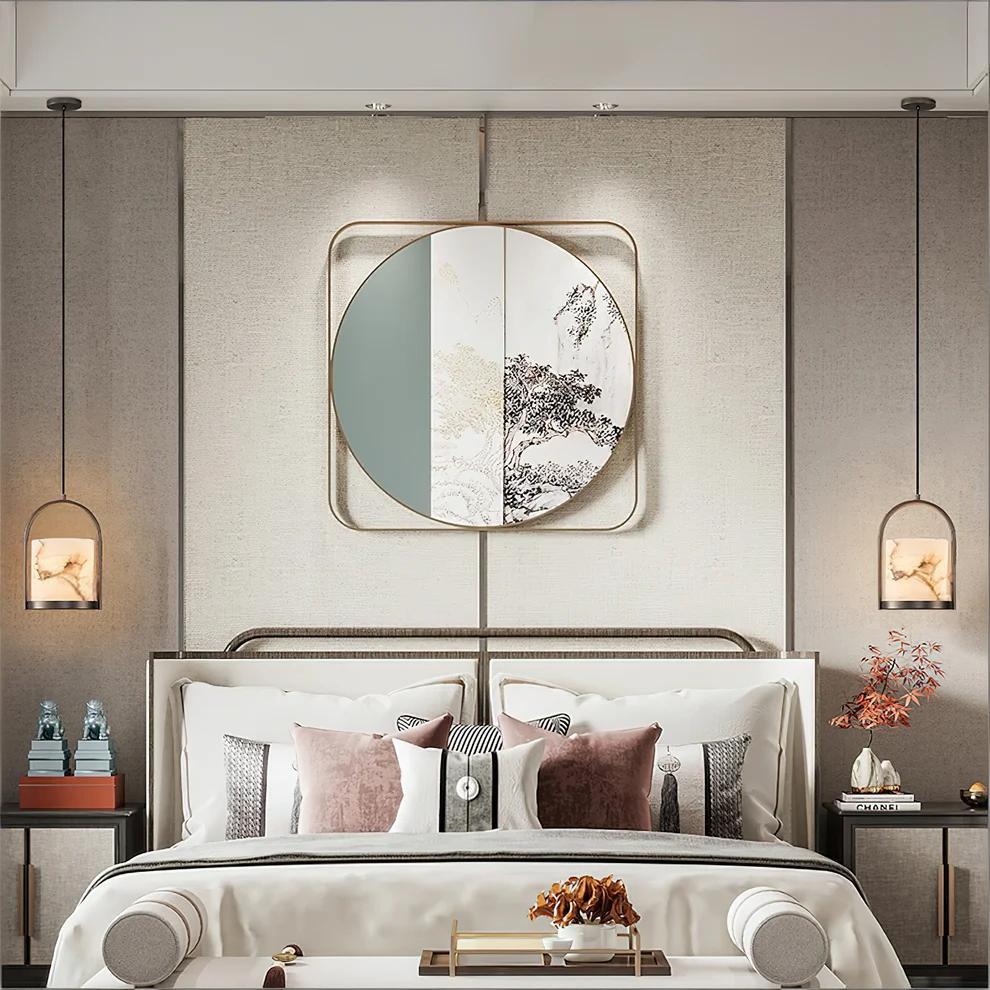 Cortland Alabaster Pendant Light D434