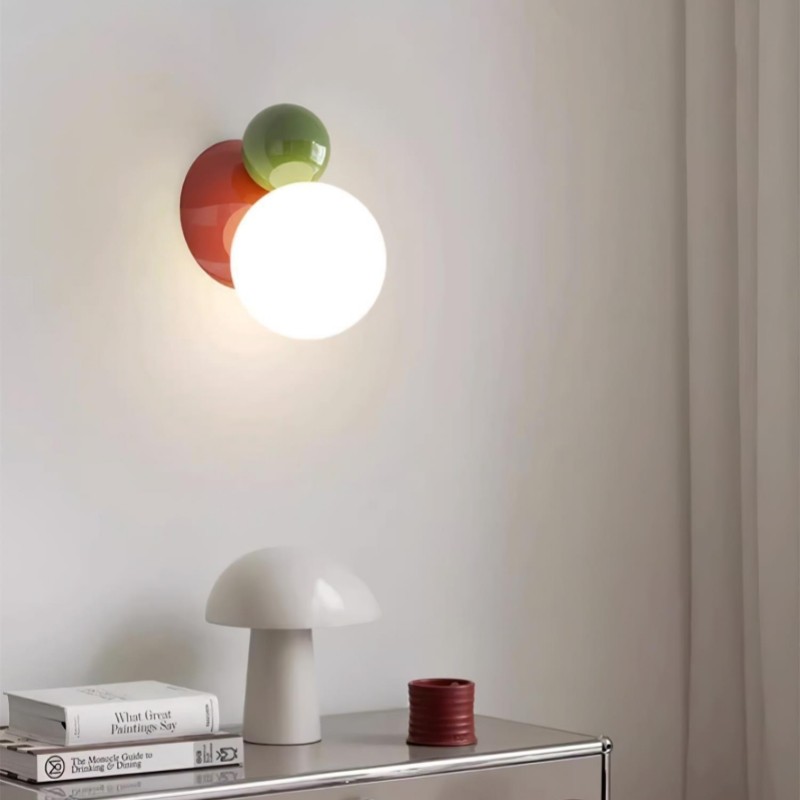Macaron Globe Metal Wall Light Ceiling Light K566