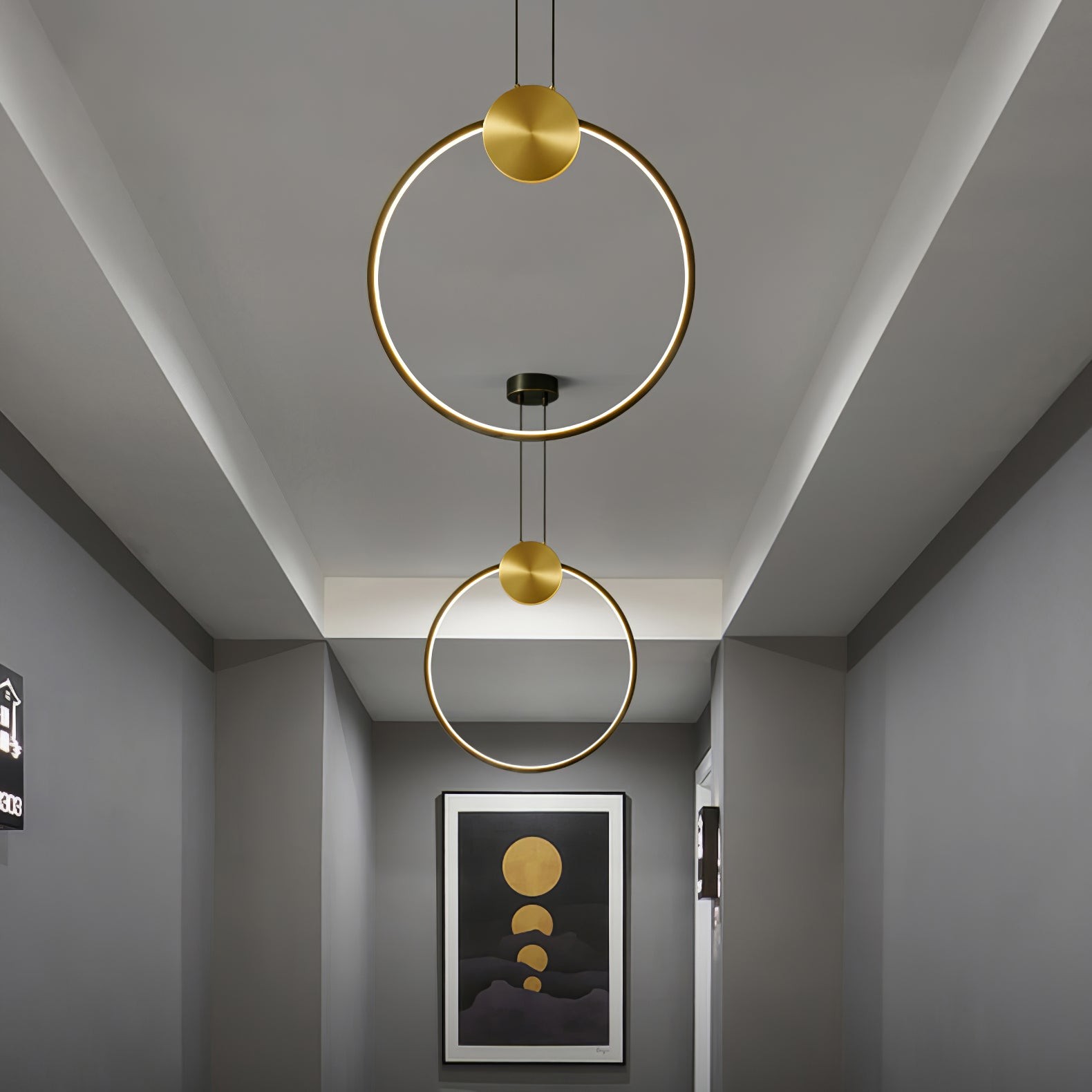 Ring Hanging Pendant Light K1077