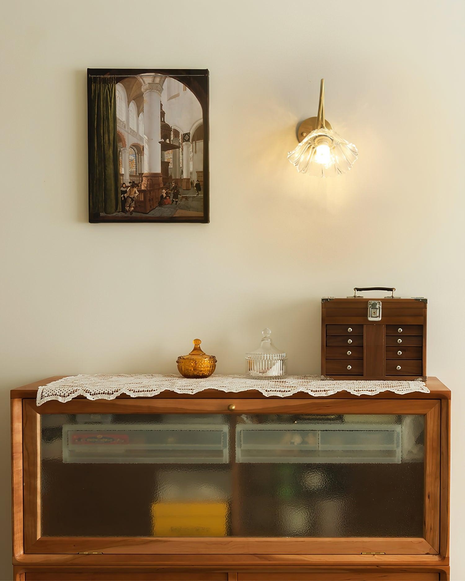 Century Lotus Leaf Wall Lamp K311