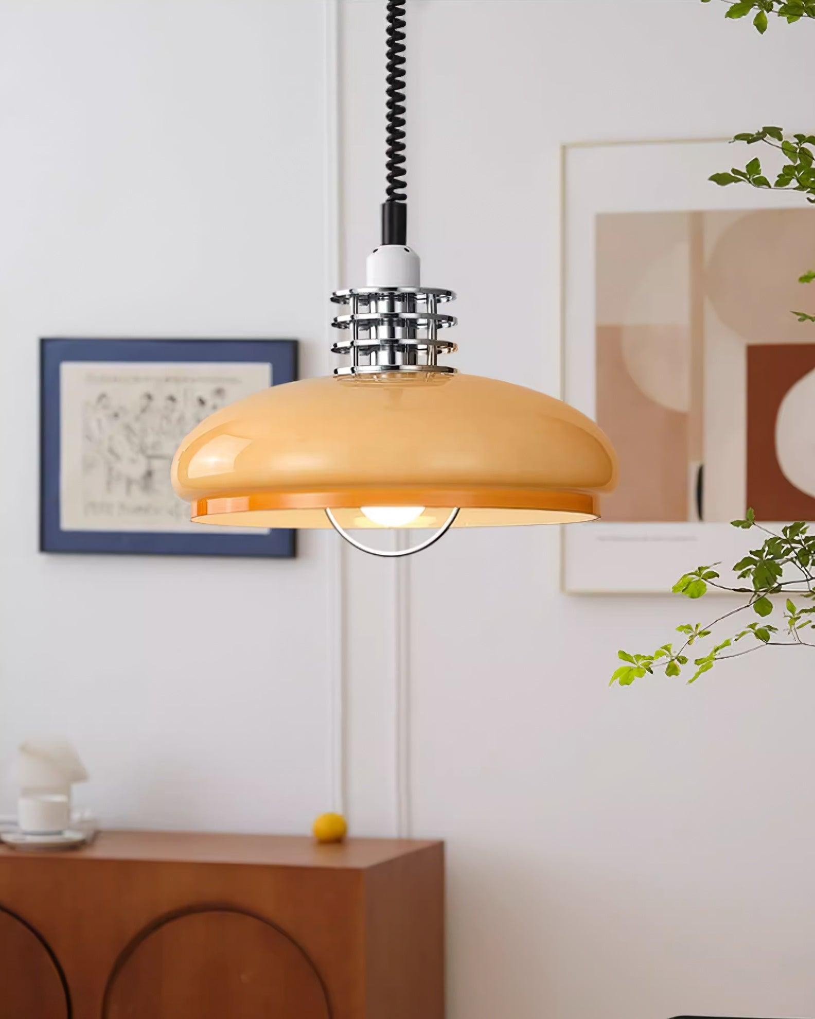 Nordic Cream Retractable Pendant Lamp K759