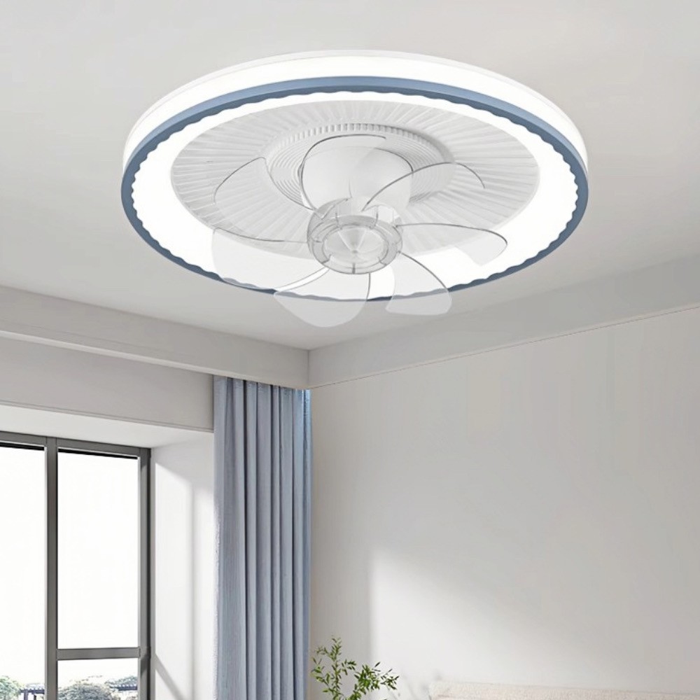 Modern Quiet Ceiling Fan With Light For Bedroom K1100