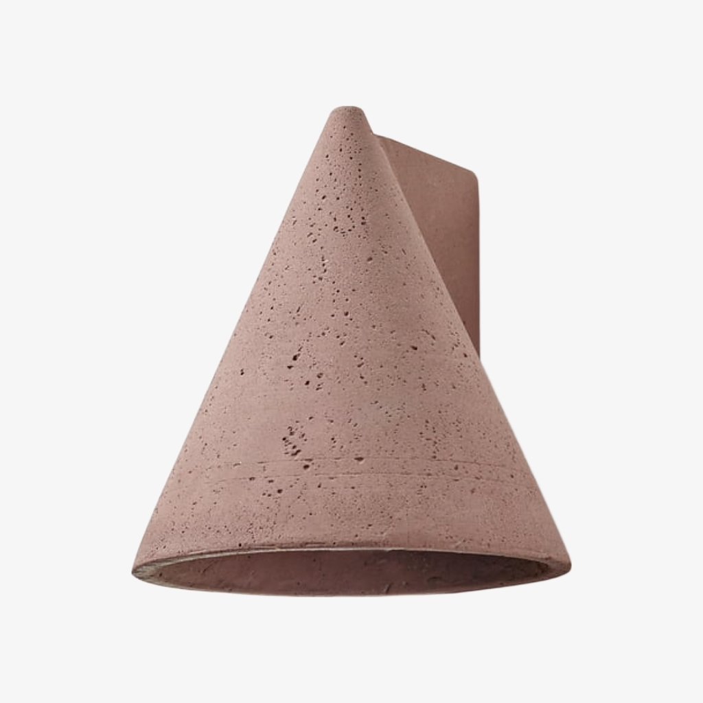 Concrellia Tapered Concrete Wall Sconce in Artistic Style - Ideal Lighting for Living Room K2289