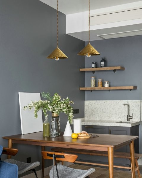 Hammered Copper Pendant Light
